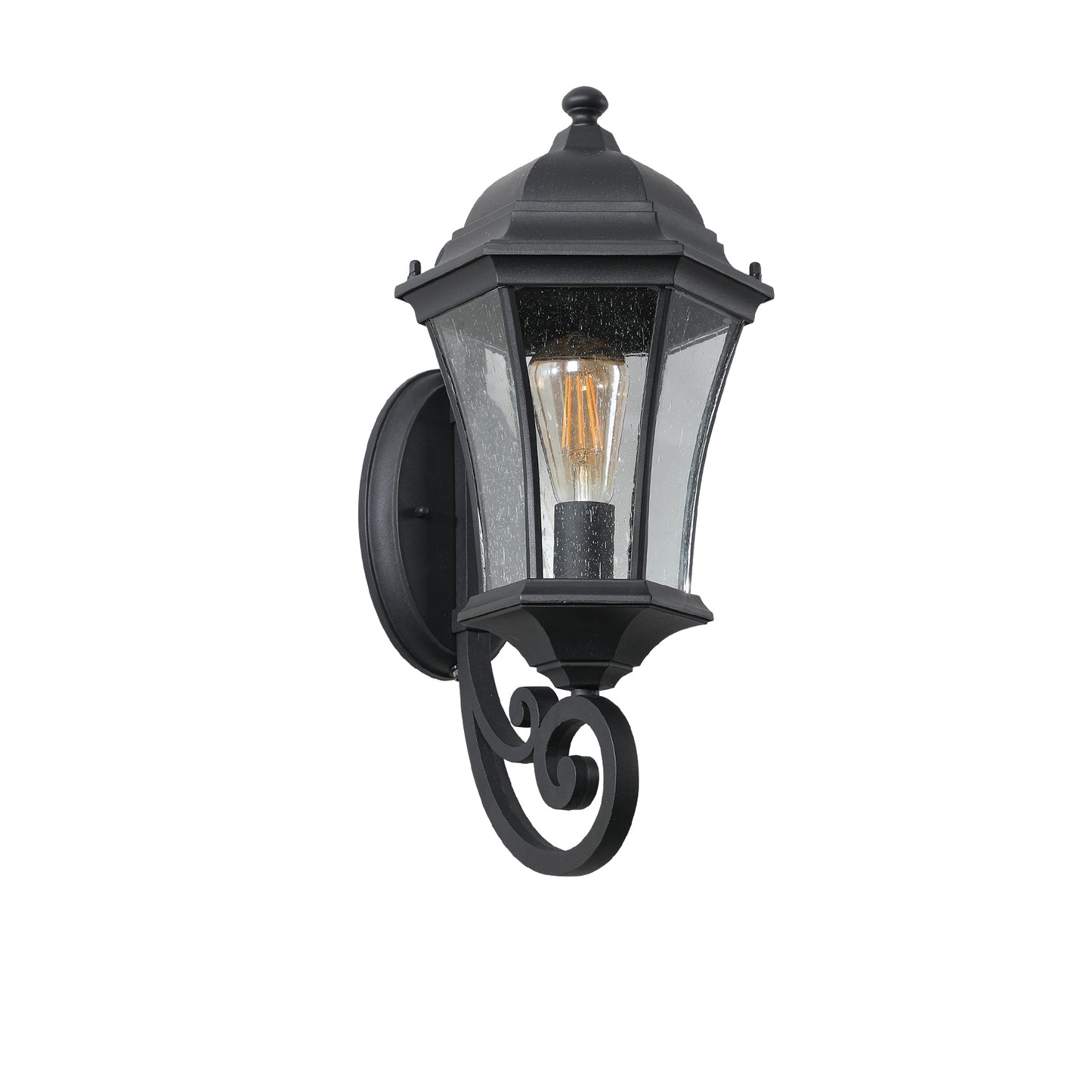 Outdoor Waterproof Glass Retro Wall Lamp - Stylish Vintage Design with Weatherproof Protection for Outdoor Lighting - Available in Various Colors and Sizes