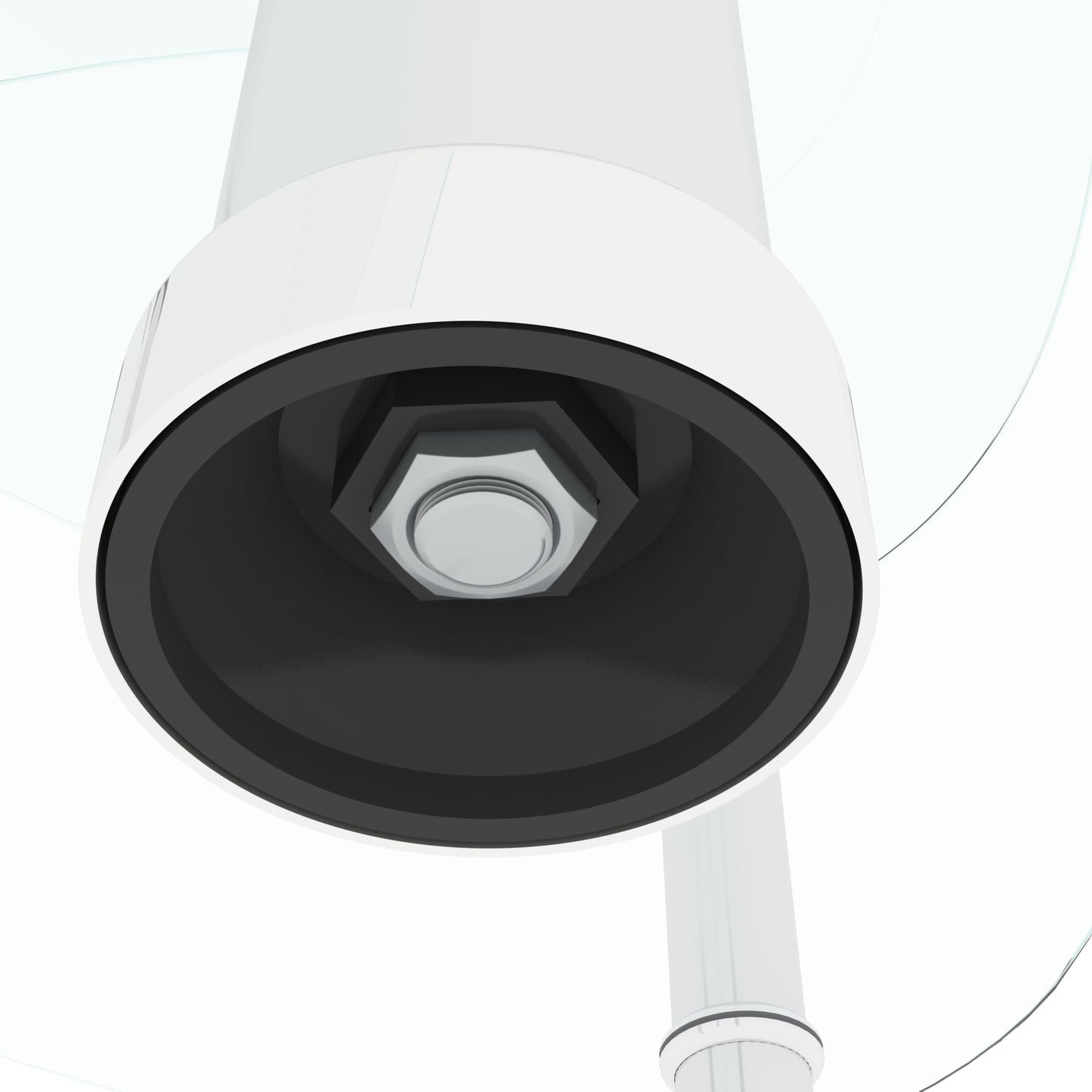 Transparent Oval Glass Coffee Table - Modern Stainless Steel Leg - 3-Layer Glass Tea Table for Living Room