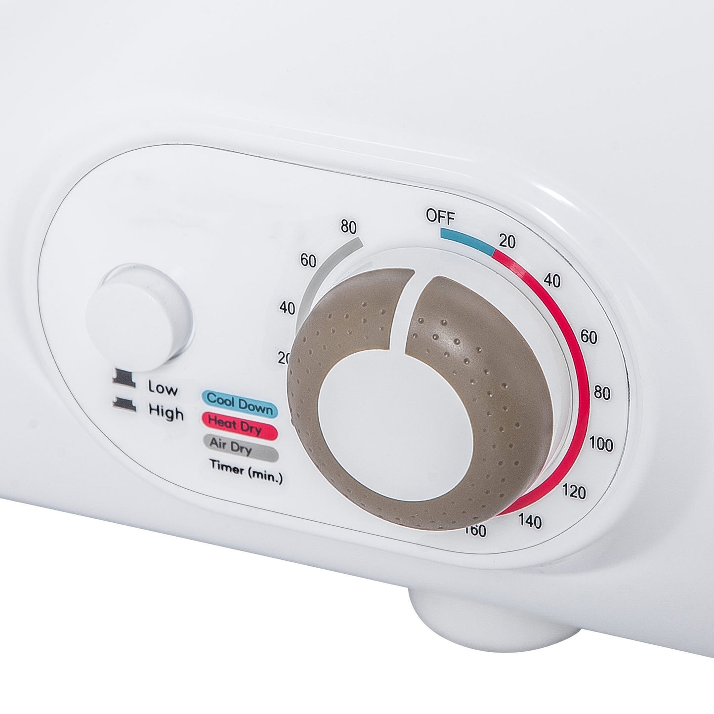 2.65 Cu.Ft Compact Laundry Dryer - 9 LBS Capacity, 1400W Drying Power - Efficient & Compact - Quick Drying - Available in Various Sizes & Colors