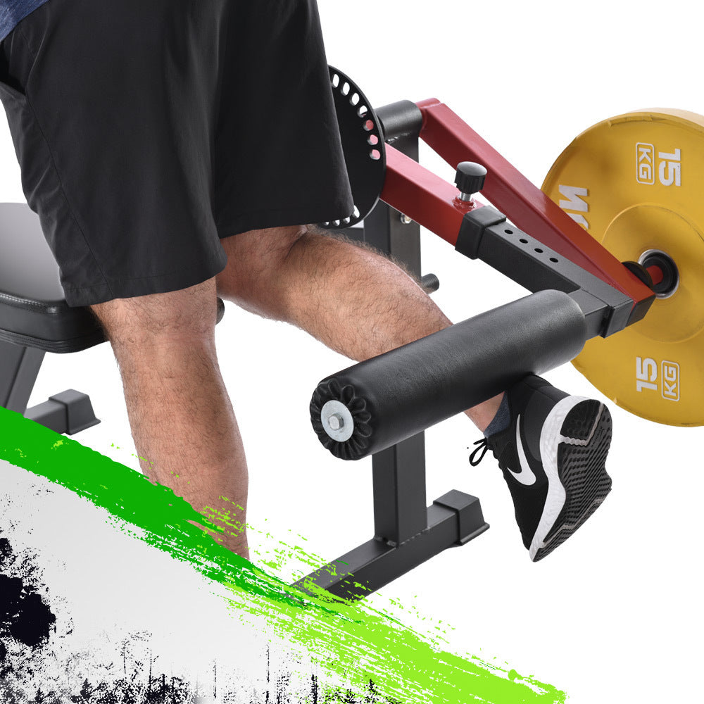 Leg Extension and Curl Machine - Adjustable Seat Backrest, Rotary Leg Extension, and Adjustable Leg Curl for Home Gym Hamstring and Quadriceps Exercises (220 letters)