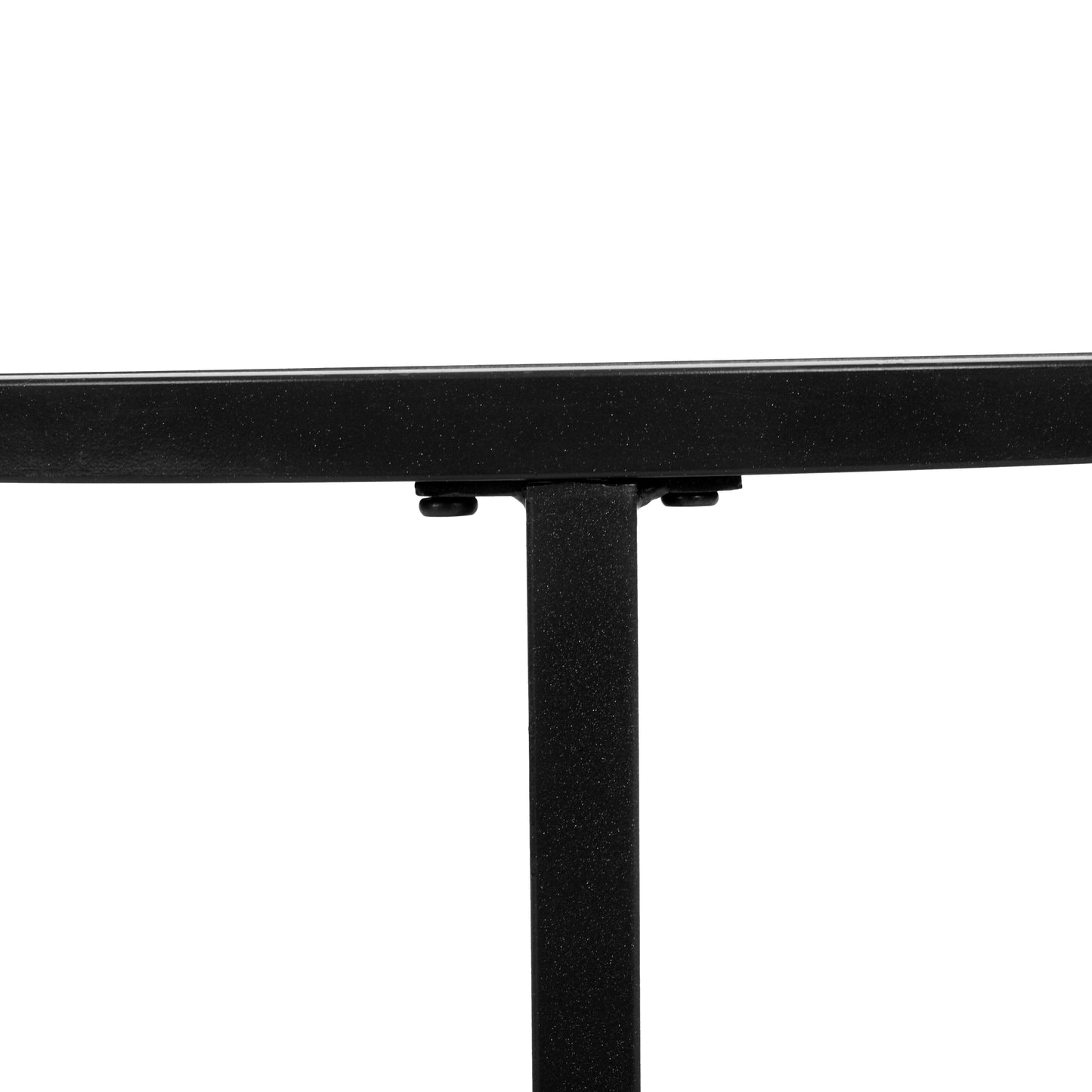 Round Coffee Table Set of 2 Metal Frame & Glass Top End Tables for Living Room Bedroom, Nesting Tables - Stylish & Functional Furniture