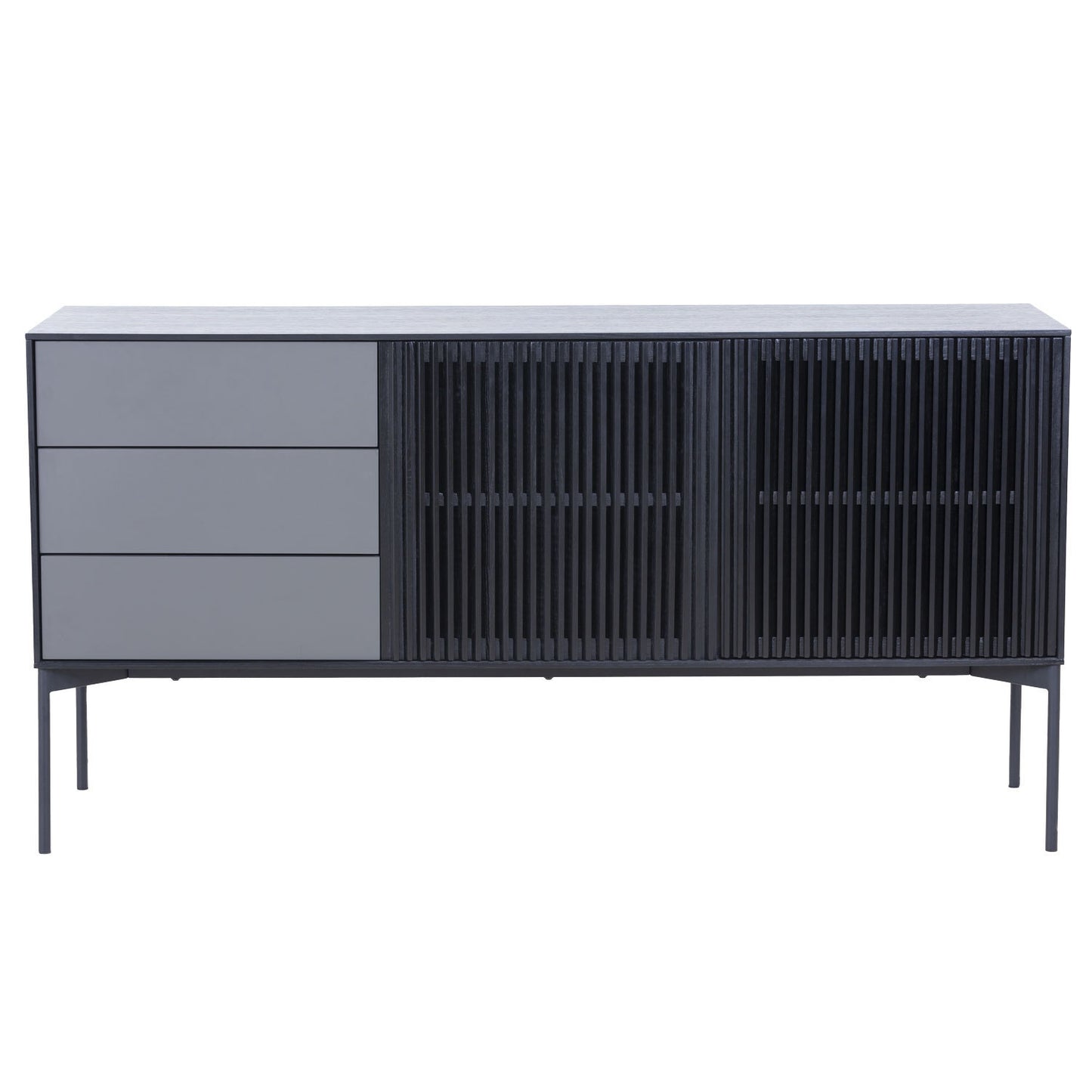 Mid Century Sideboard Cabinet Buffet Table Kitchen Storage Coffee Bar Cabinet 62.4" for Home Kitchen, Dining Room, Livingroom - Ample Storage, Stylish Design, Versatile Size