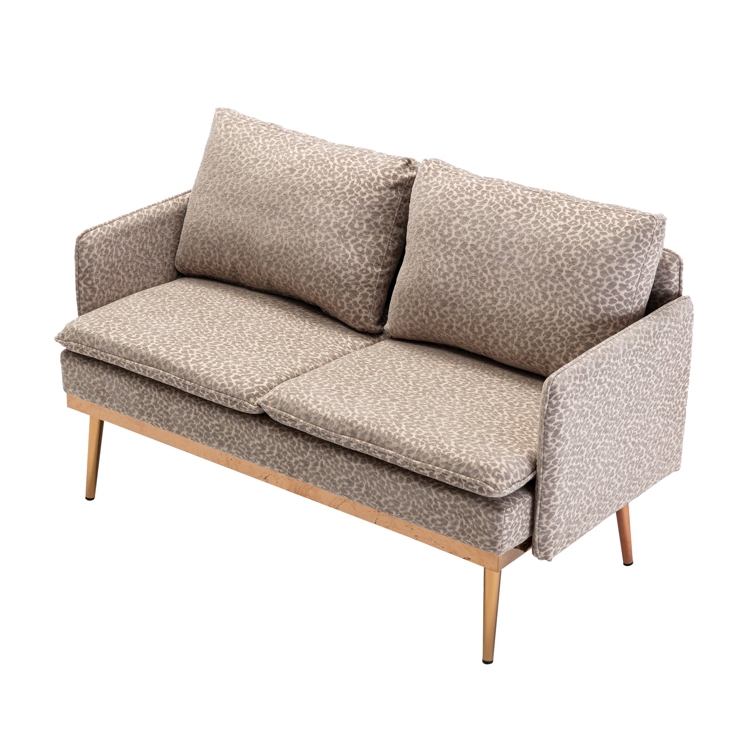 Coolmore Accent Sofa: Loveseat with Iron Feet - Stylish, Comfortable, and Durable Sofa in Various Colors and Sizes