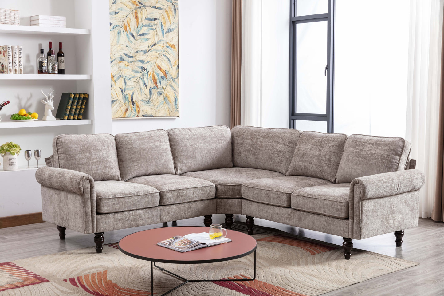 COOLMORE Accent Sofa: Stylish Living Room Sectional Sofa with Unique Color and Size Options