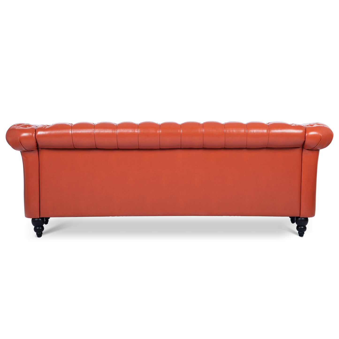 84.65" Rolled Arm Chesterfield 3 Seater Sofa: Classic Design, Luxurious Comfort, Multiple Colors and Sizes