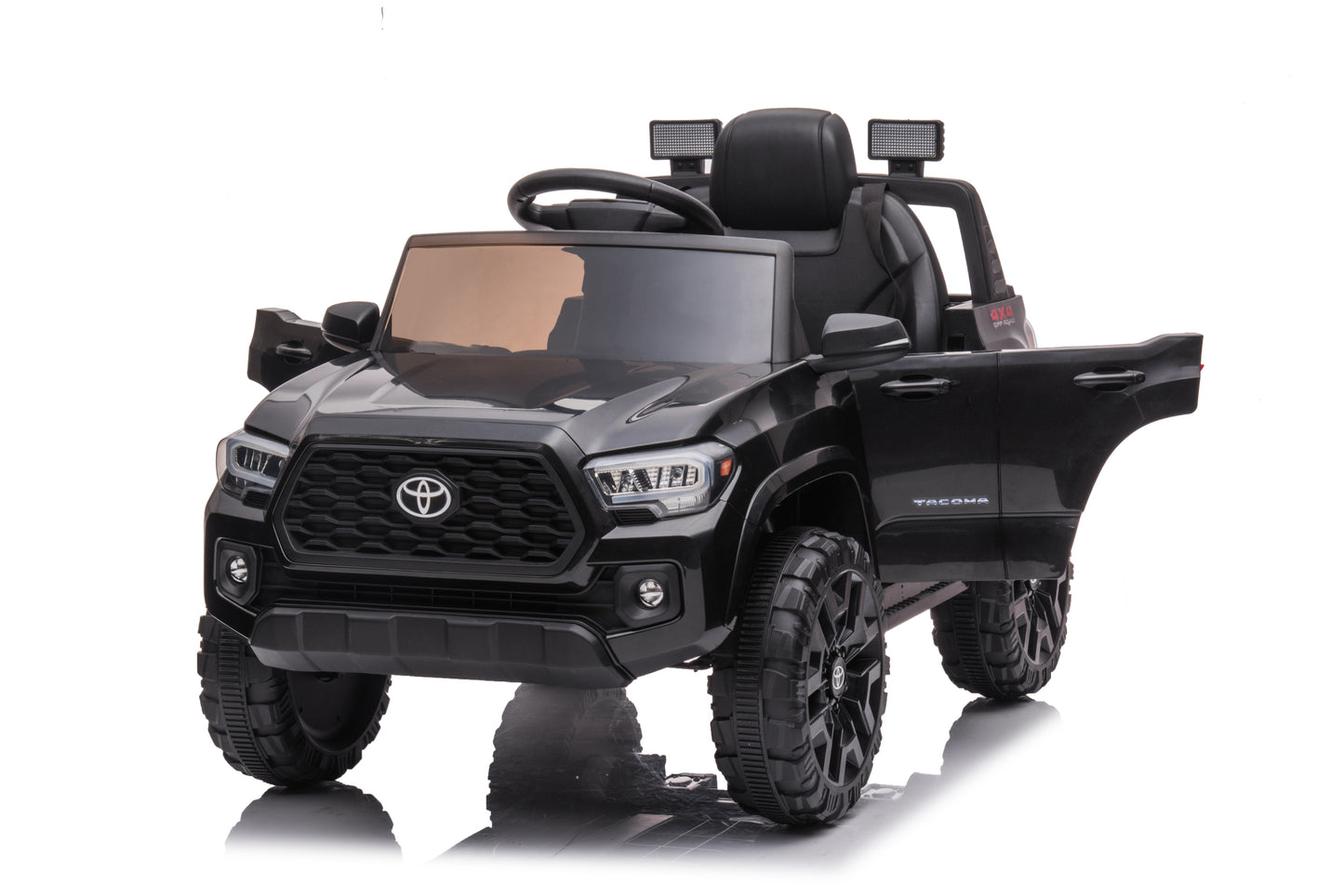 12V Battery Powered Electric Kids Ride-on Car, Official Licensed, Patented Product with Dealership Certificate Required, Toyota Tacoma Style, Multiple Colors and Sizes Available