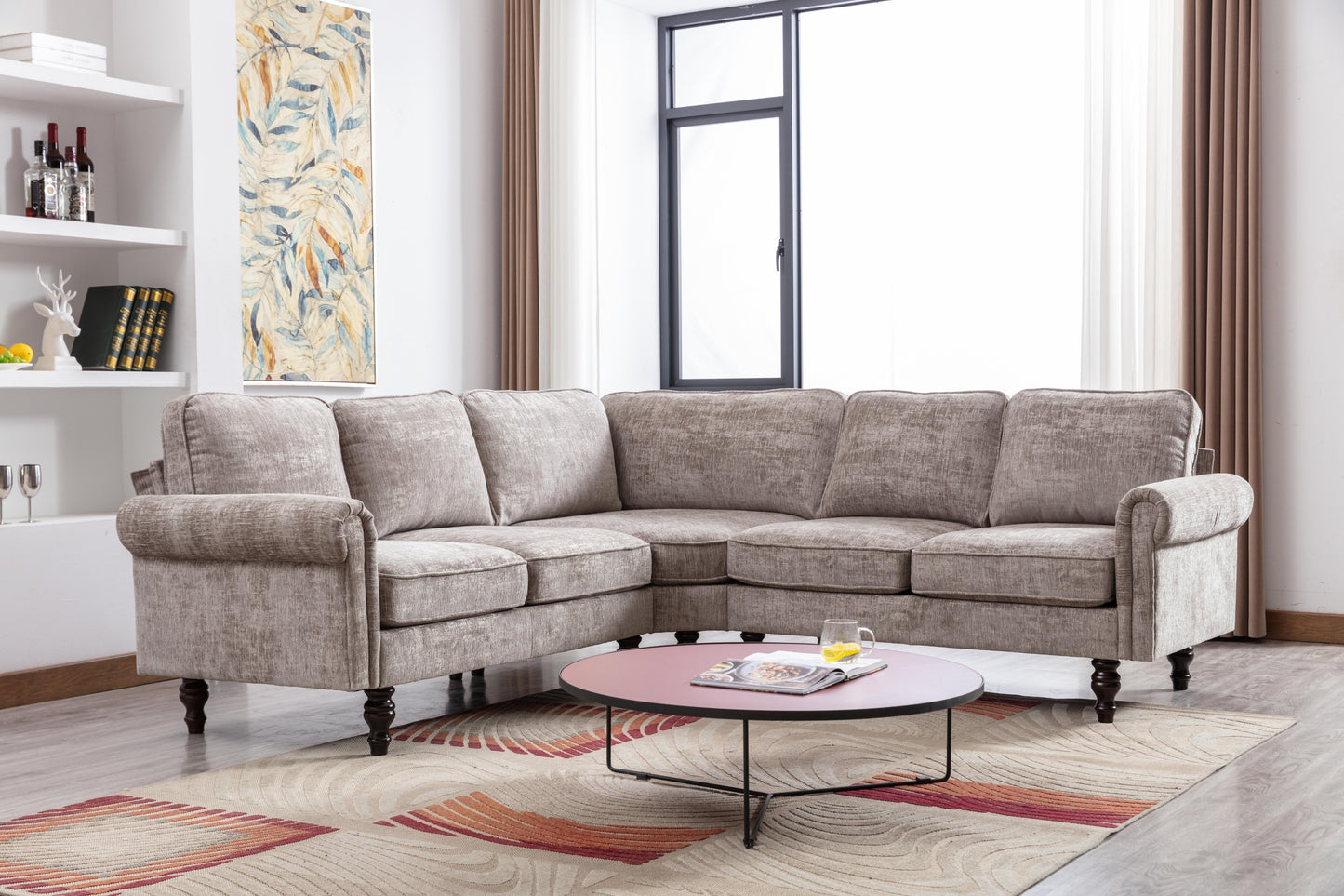 COOLMORE Accent Sofa: Stylish Living Room Sectional Sofa with Unique Color and Size Options