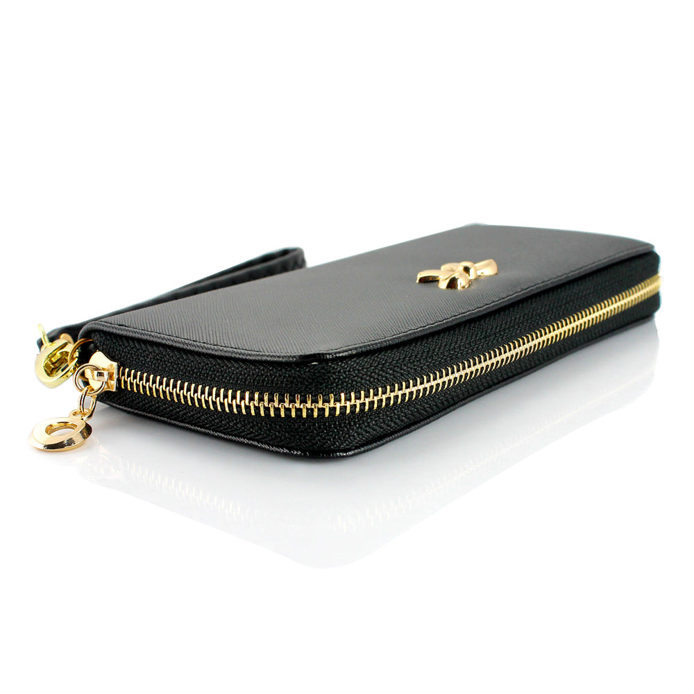 GEARONIC TM Women Wallet Long Clutch Faux Leather Card Holder Fashion Hand Purse Lady Woman Handbag Bag