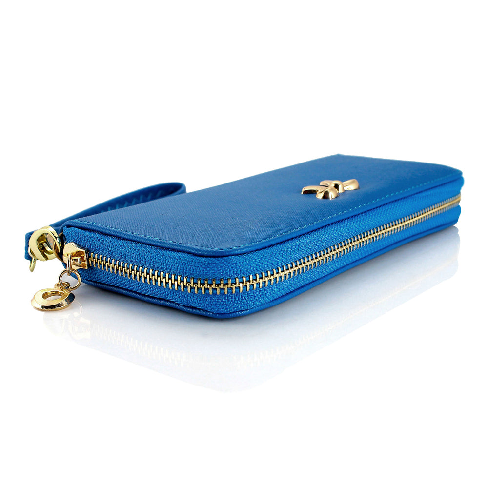 GEARONIC TM Women Wallet Long Clutch Faux Leather Card Holder Fashion Hand Purse Lady Woman Handbag Bag