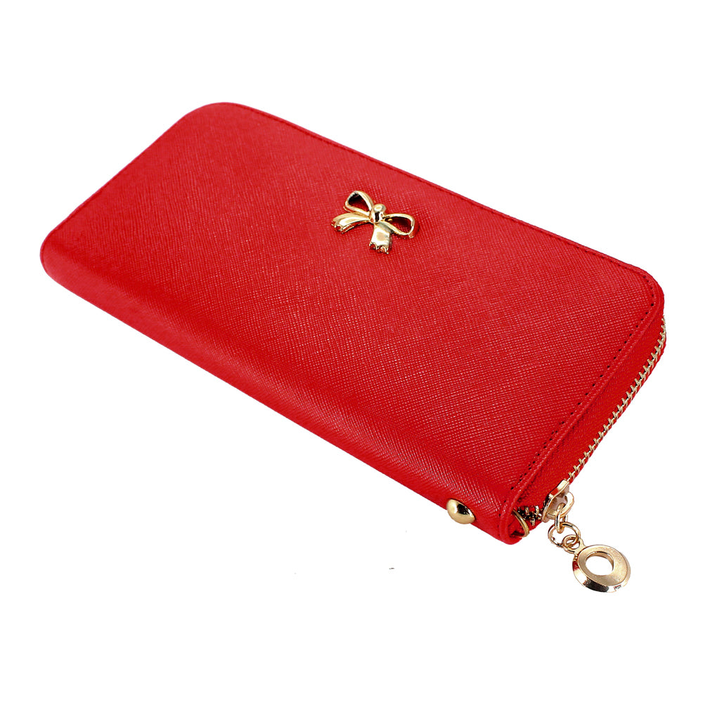 GEARONIC TM Women Wallet Long Clutch Faux Leather Card Holder Fashion Hand Purse Lady Woman Handbag Bag