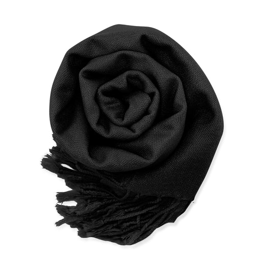 Soft Pashmina Scarf for Women Shawl Wrap Scarves Lady Women's Scarfs in Solid Colors