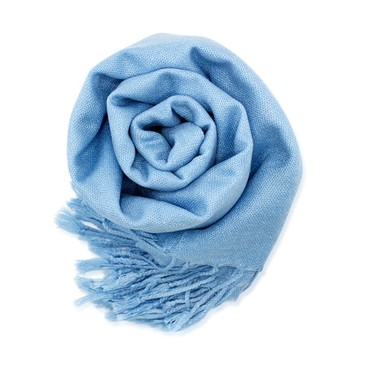 Soft Pashmina Scarf for Women Shawl Wrap Scarves Lady Women's Scarfs in Solid Colors