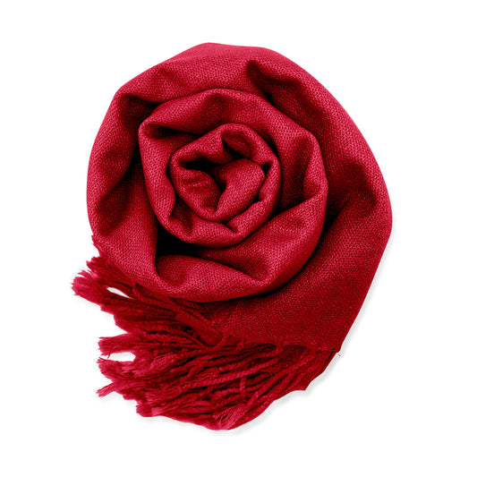 Soft Pashmina Scarf for Women Shawl Wrap Scarves Lady Women's Scarfs in Solid Colors