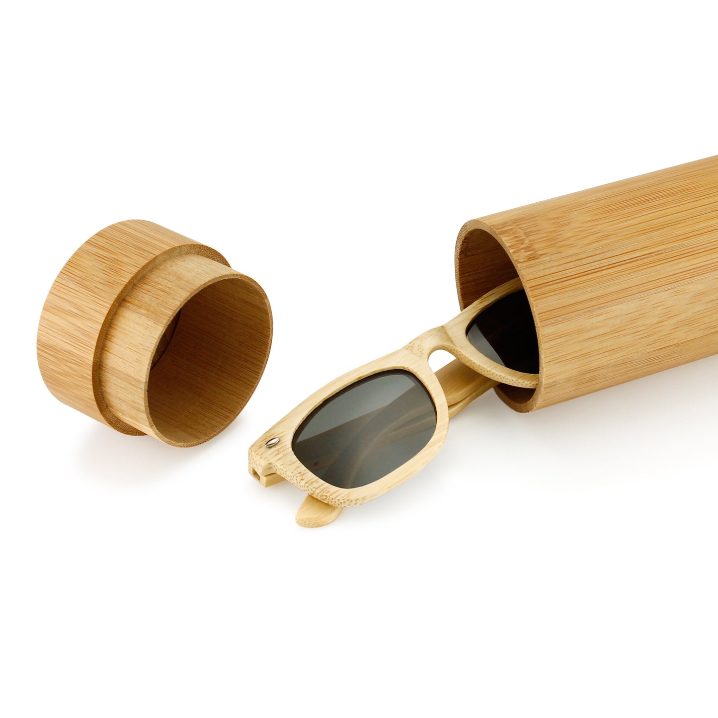 Polarized Genuine Bamboo lightweight Wood Entire Frame Vintage Handcraft Sunglasses Mens Womens Eyewear with Wooden Bamboo box