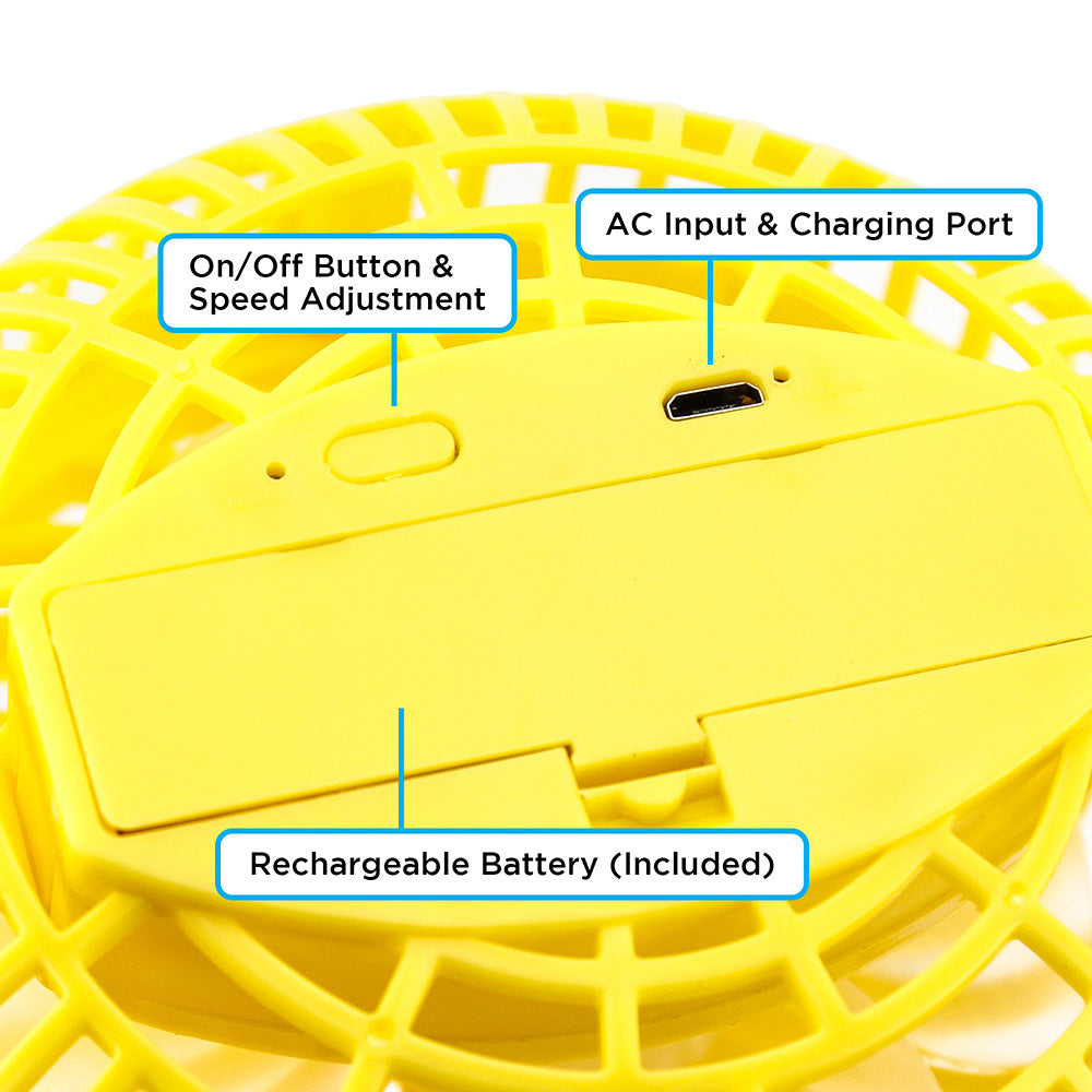 Oct17 Portable Stroller Table Fan Rechargeable Battery USB Mini Battery Operated Clip on Mini Desk Fan For Home Office Baby Stroller Car Laptop Study Gym Camping Tent