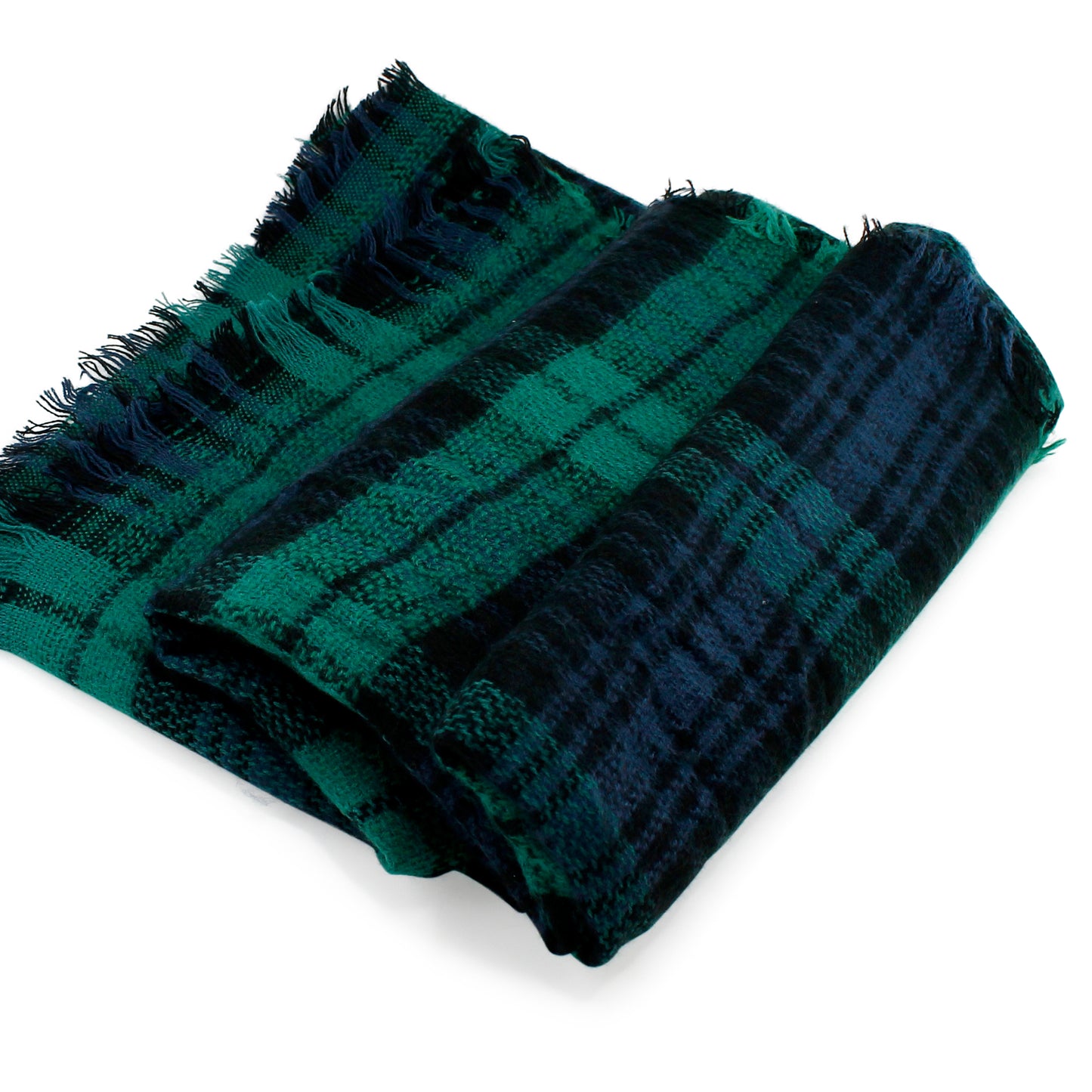 Oct17 Plaid Scarfs for Women Pashmina Tartan Wrap Large Warm Blanket Soft Shawl Checked Winter Fall Scarfs Scarves for Woman