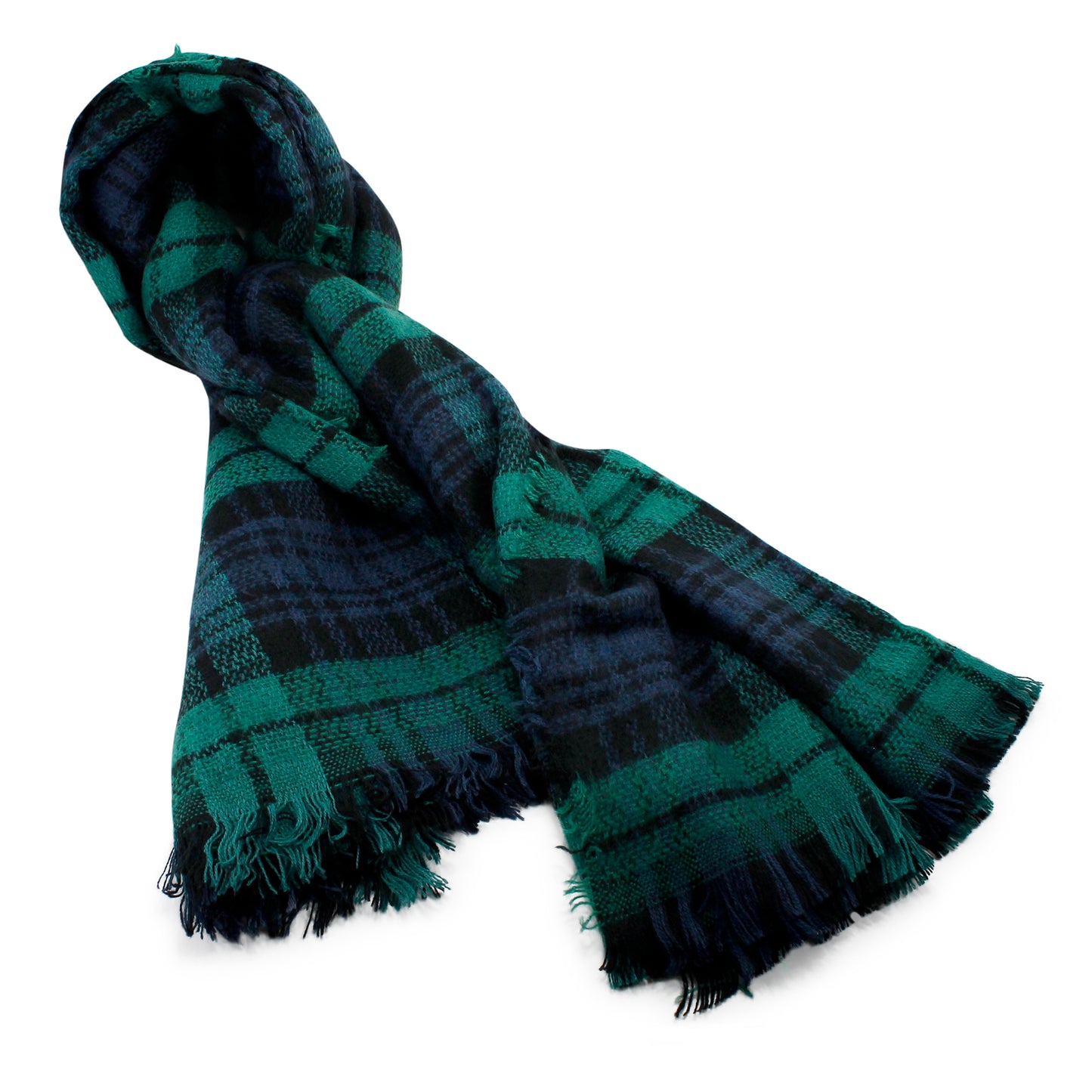 Oct17 Plaid Scarfs for Women Pashmina Tartan Wrap Large Warm Blanket Soft Shawl Checked Winter Fall Scarfs Scarves for Woman