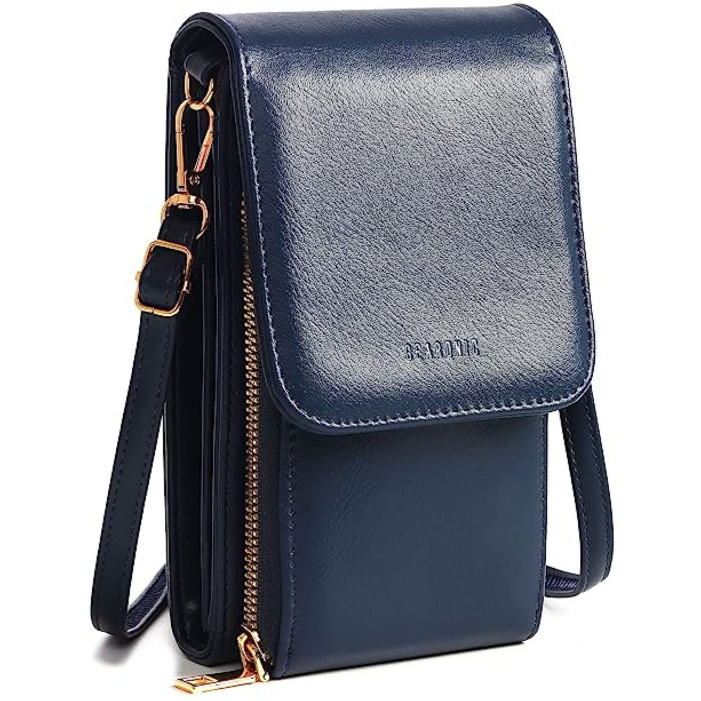 Small Crossbody Cell Phone Purse for Women, Small Crossbody Bags Wallet with Credit Card Slots, Phone Wallet Women Leather with Strap, Phone Purse Crossbody for Women, Cellphone Bags Card Holder