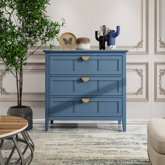 3 Drawer Chest of Cabinet Dresser Suitable for Bedroom Living Room