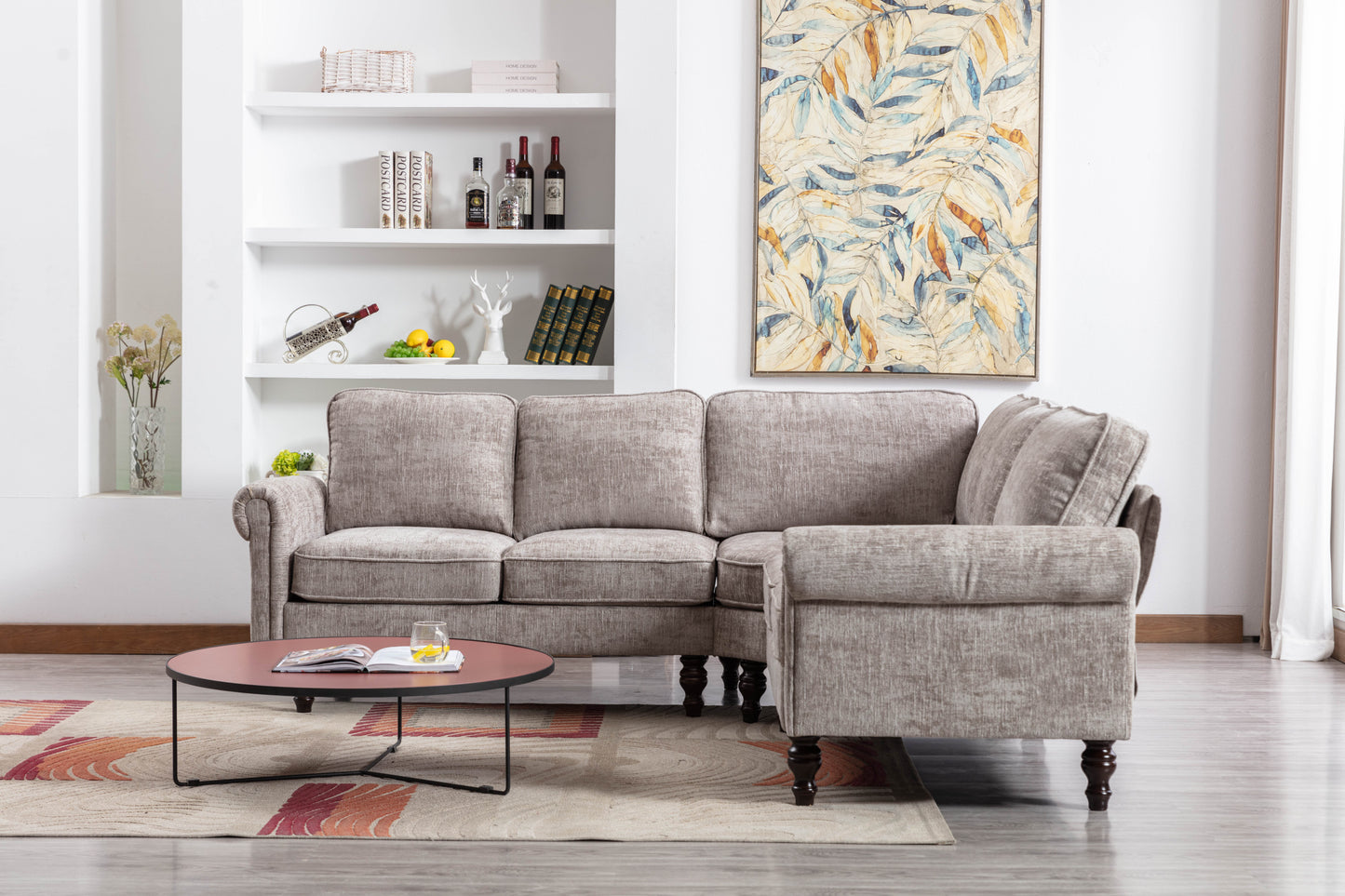 COOLMORE Accent Sofa: Stylish Living Room Sectional Sofa with Unique Color and Size Options