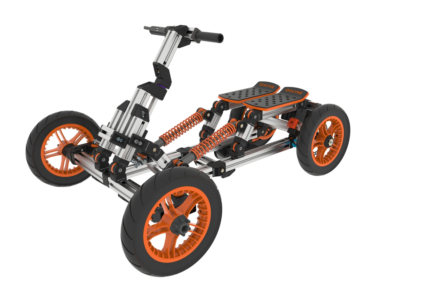 Modular Design High-Strength Material Electric Innovation Kart: Over 20 Assembly Methods, Ideal for Outdoor Sports & Parent-Child Interaction