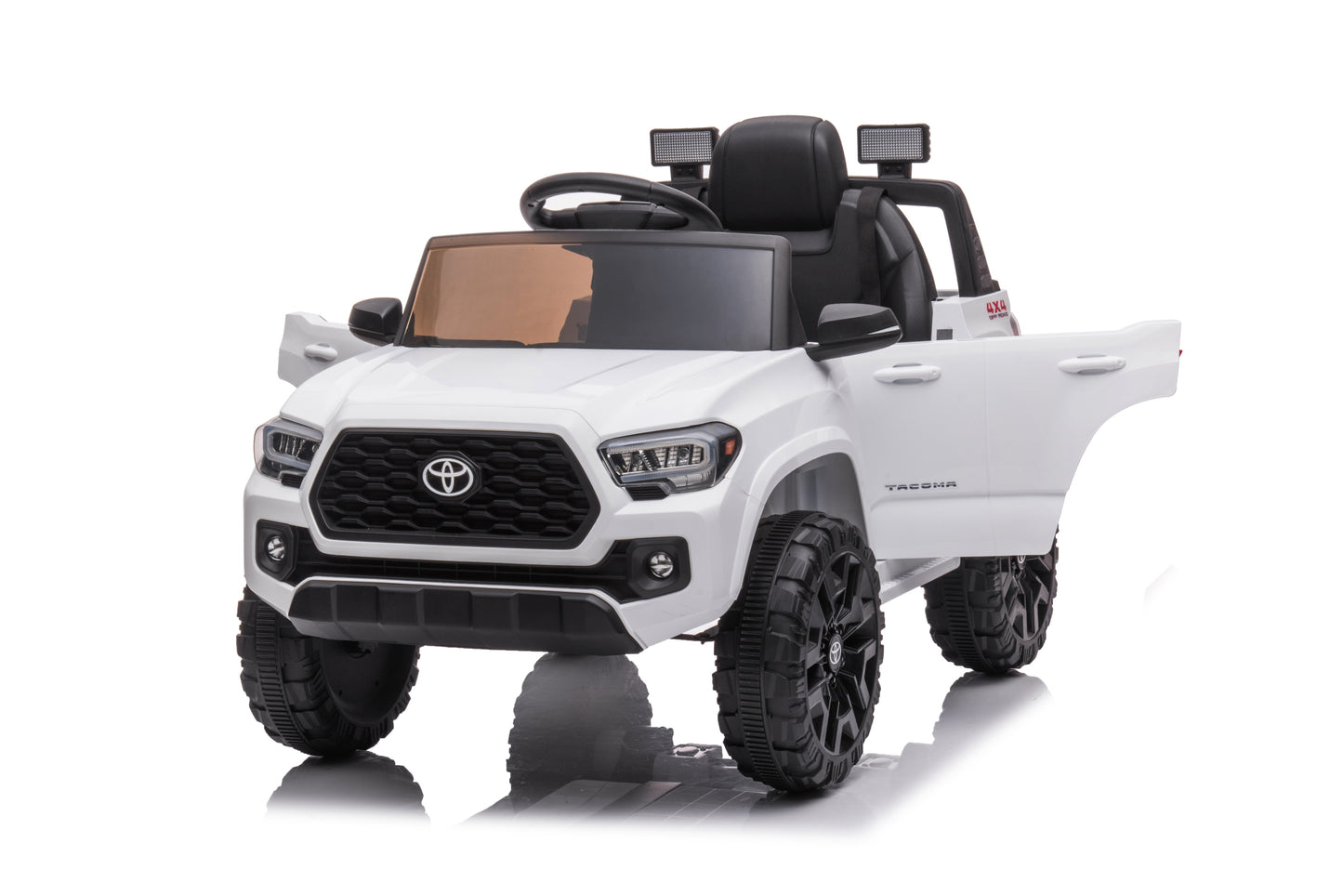 【PATENTED PRODUCT】Official Licensed Toyota Tacoma Ride-on Car, 12V Battery Powered Electric Kids Toys - Get Your Dealership Certificate Today!