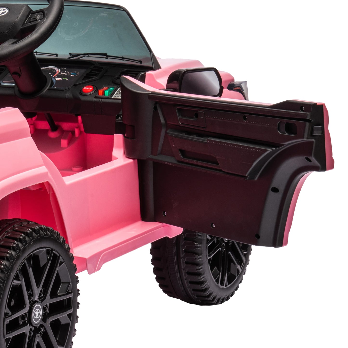 Officially Licensed Electric Toyota Tundra Pickup: 12V Ride On for Kids, 2.4G Remote Control, Three-Speed Adjustable, Power Display | Buy Now!