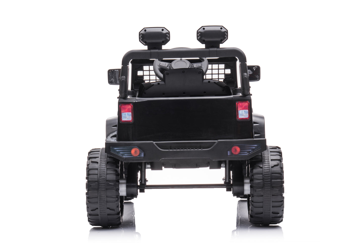 Powered Ride-On Truck, 12V Battery, Parent Remote Control, Foot Pedal, FM, LED Headlights - Fun and Safe Ride for Kids with Realistic Features and Exciting LED Lights