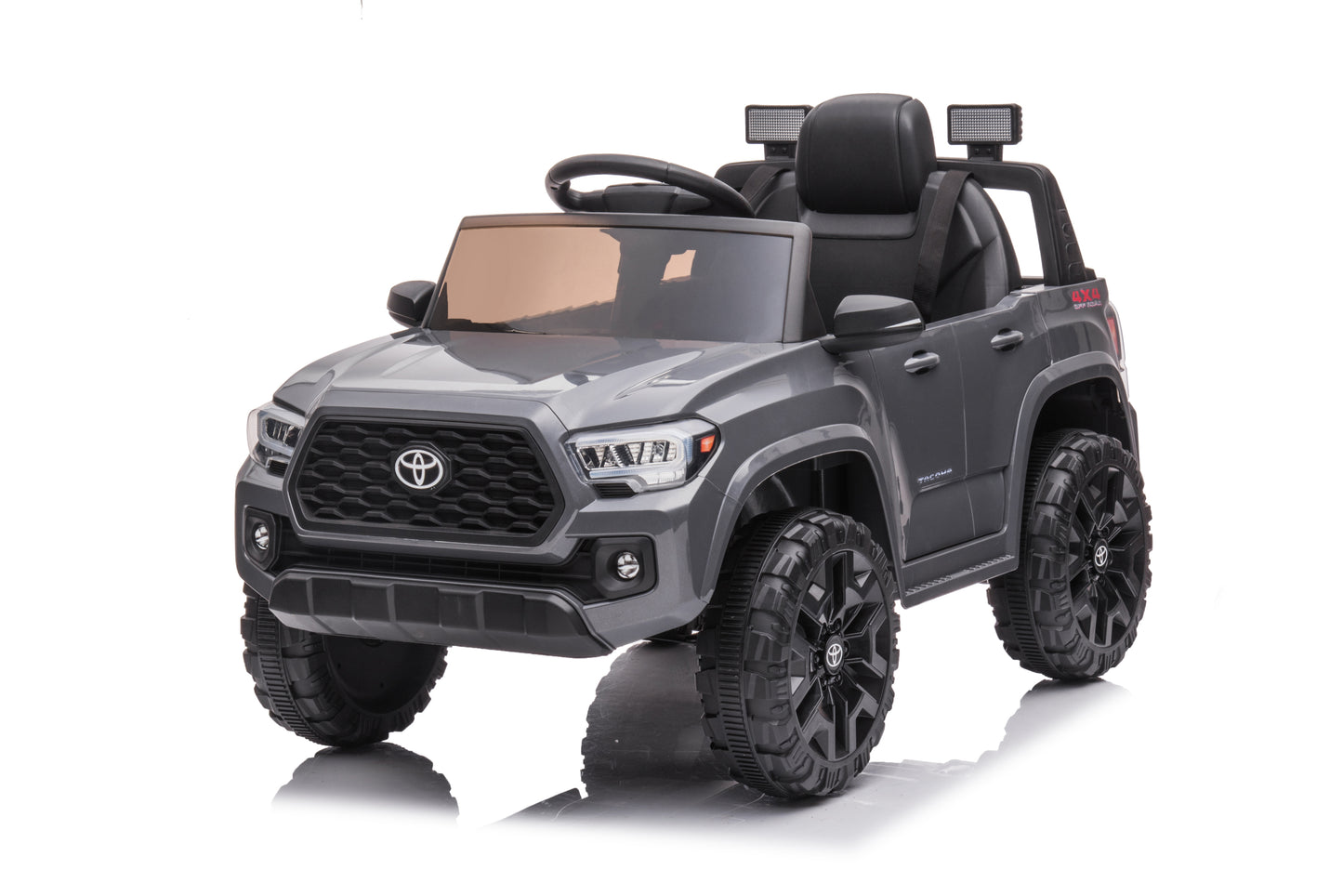 【NO BRAND NAME】12V Battery Powered Electric Kids Ride-on Car: Official Licensed Toyota Tacoma, Patented Product with Dealership Certificate Needed, Various Colors & Sizes Available