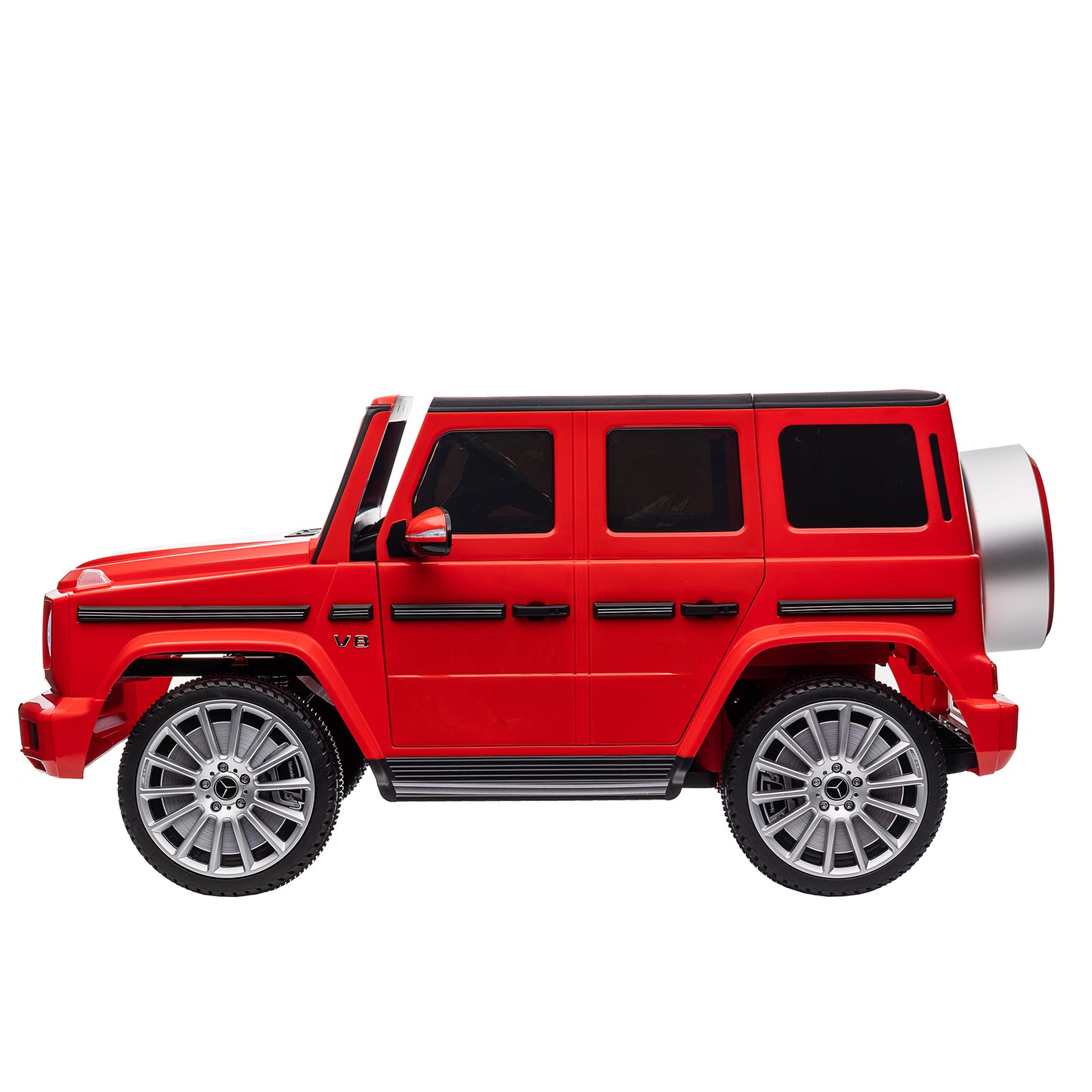 Licensed Mercedes-Benz G500 Kids Ride-On Toy - 24V Electric Car with Parent Remote Control, 3-Speed Adjustable, Power Display, USB, MP3, Bluetooth, LED Light, & Safety Belt