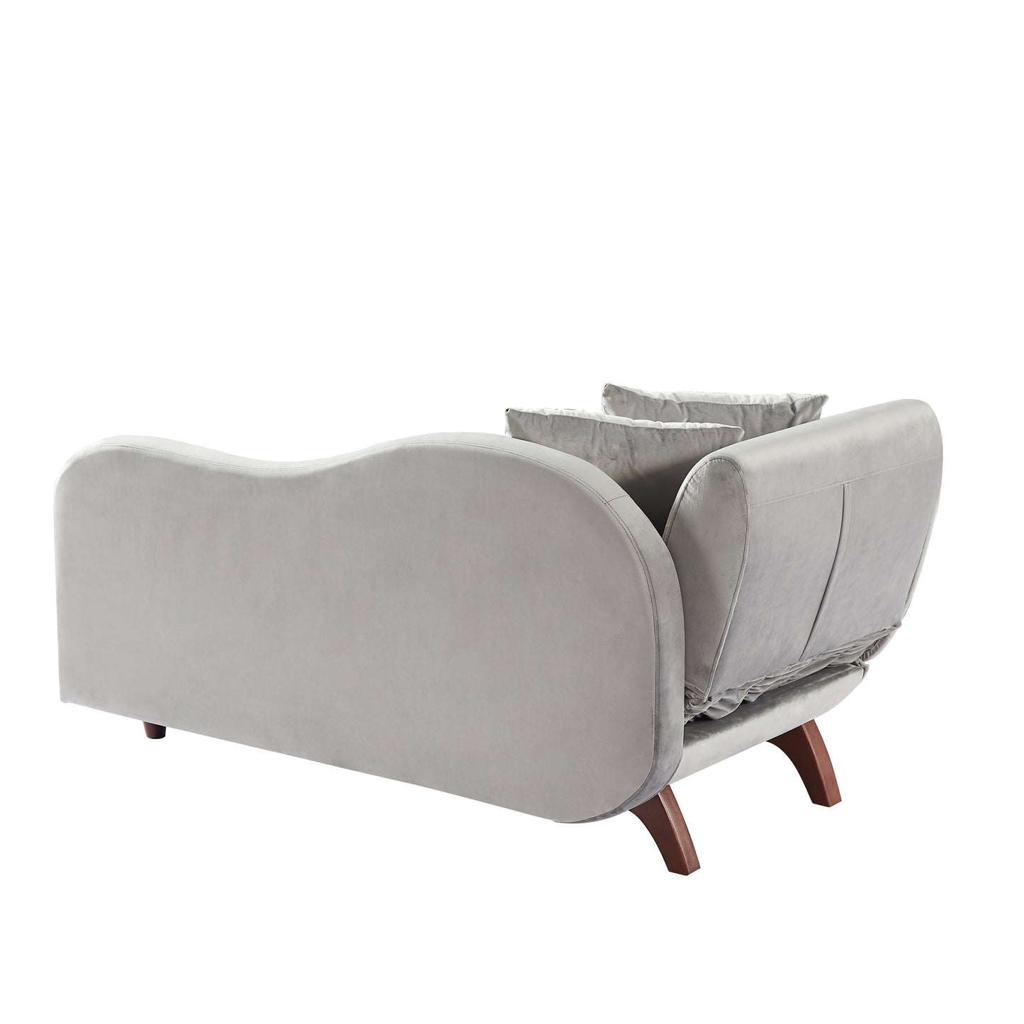 Artemax Chaise Lounge with Storage, Solid Wood Legs - Stylish and Functional Furniture for Comfortable Seating - Available in Various Colors and Sizes