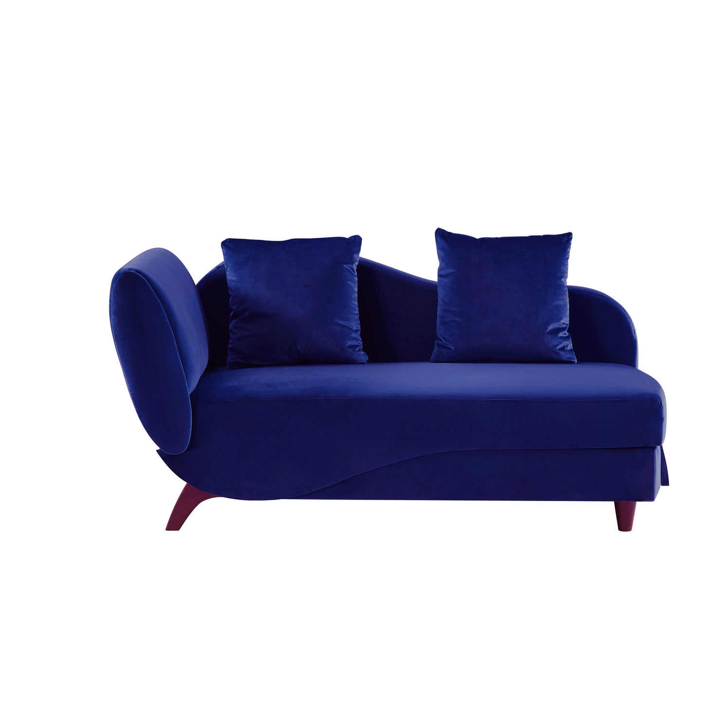 Artemax Chaise Lounge with Storage & Solid Wood Legs: Elegant Comfort & Versatile Functionality for Your Home Décor