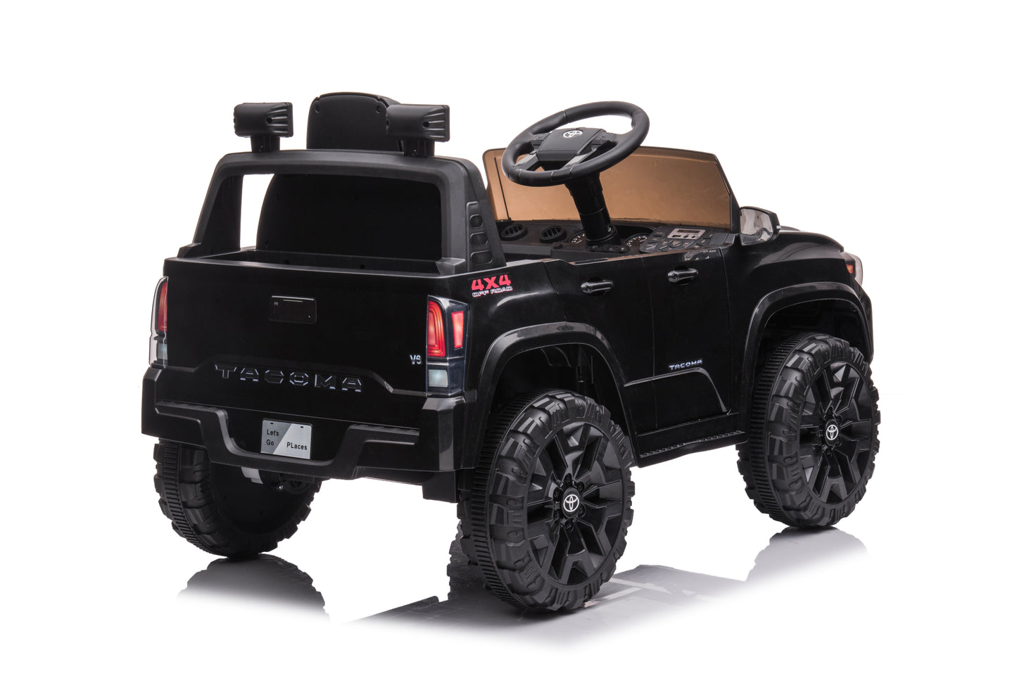 12V Battery Powered Electric Kids Ride-on Car, Official Licensed, Patented Product with Dealership Certificate Required, Toyota Tacoma Style, Multiple Colors and Sizes Available