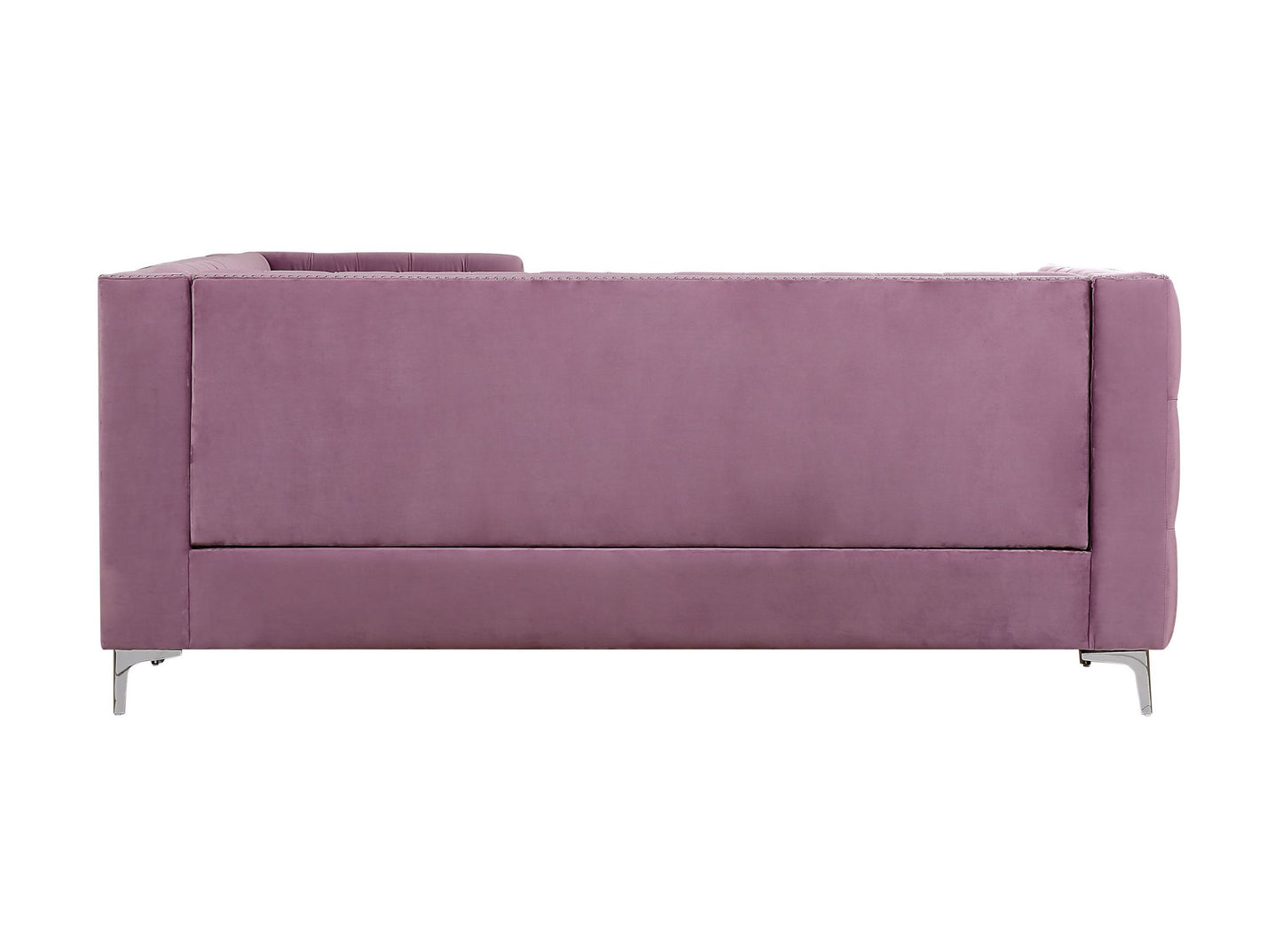 ACME Rhett Sectional Sofa: Purple Velvet, Luxurious and Spacious 55500