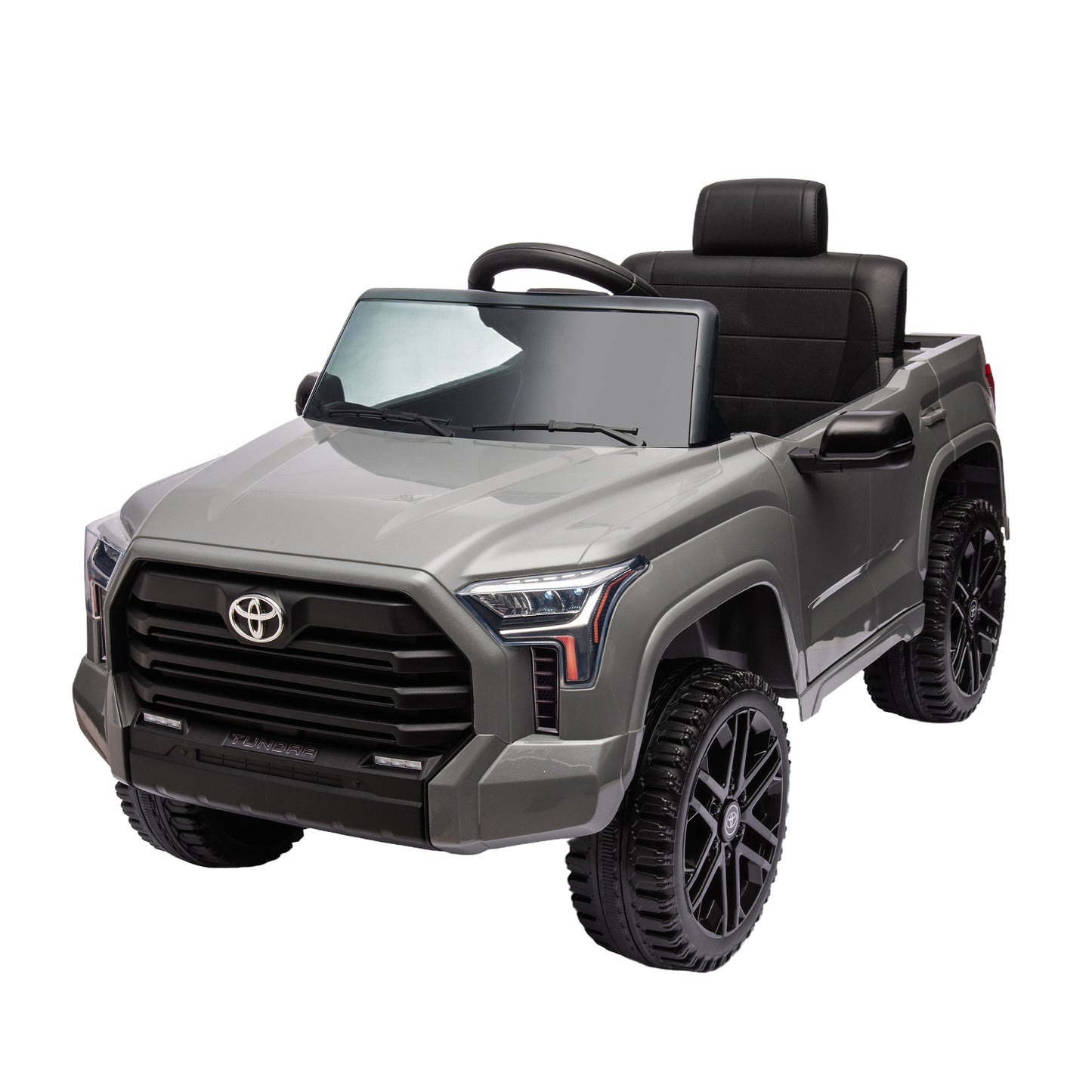 Officially Licensed Toyota Tundra Electric Pickup Car Ride-On for Kids | 12V Electric Ride-On Toy | 2.4G W/Parents Remote Control | Three Speed Adjustable | Power Display | Red