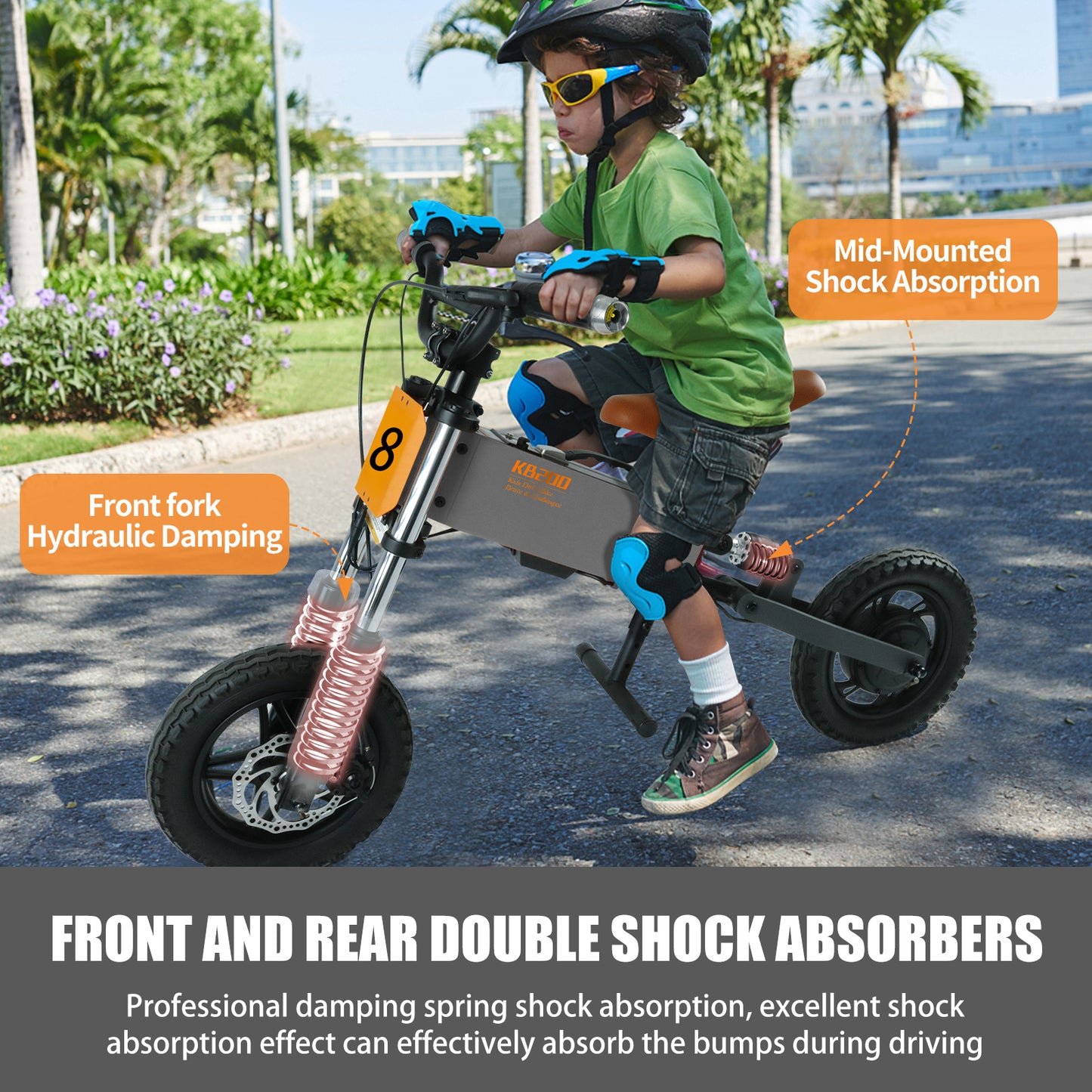 Children's Outdoor Off-Road Electric Bicycle: Durable, Safe, and Fun Bike for Adventurous Kids | Various Sizes & Vibrant Colors Available