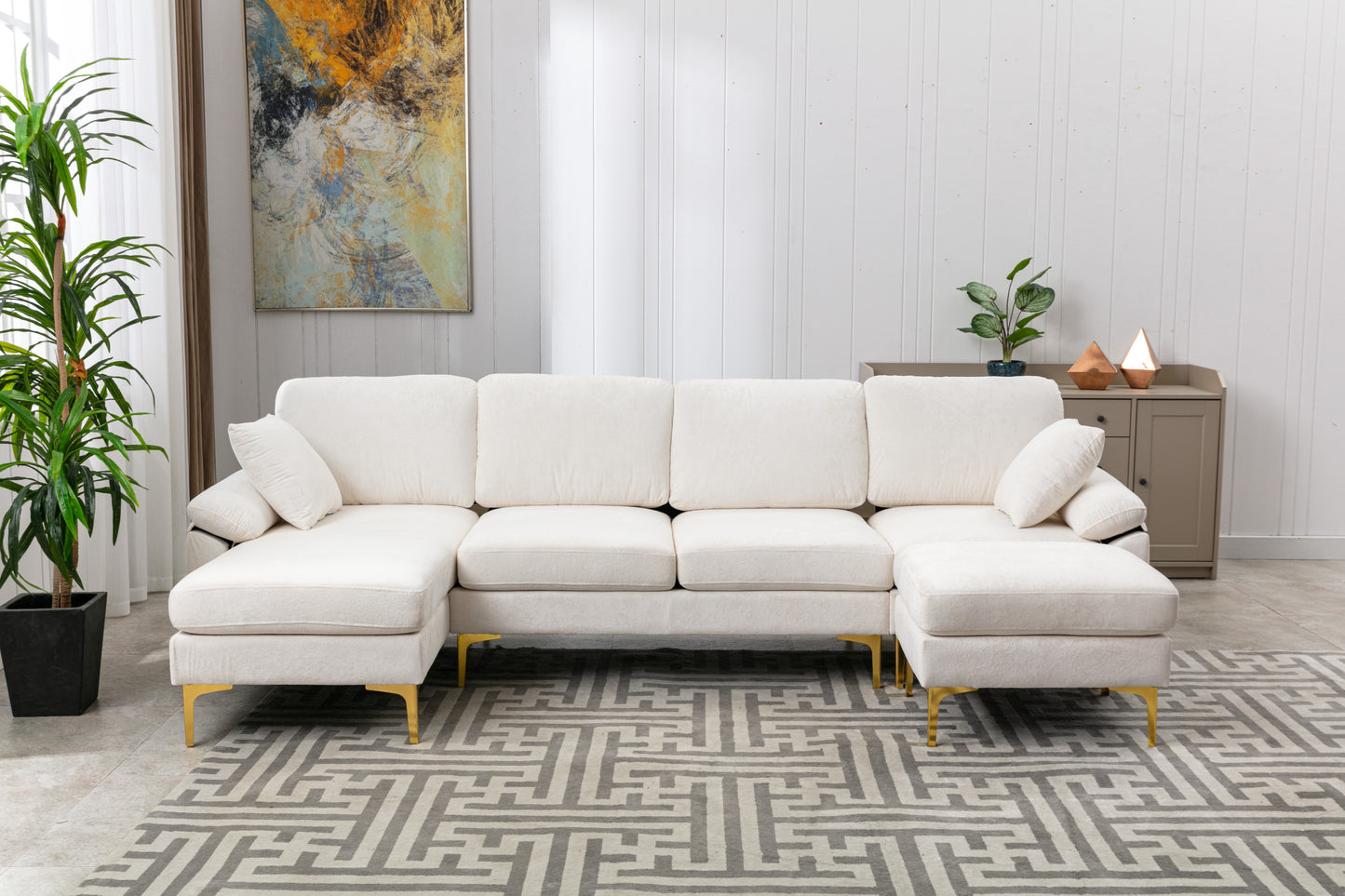 Accent Sofa: Stylish & Comfortable Living Room Sectional Sofa - Choose Your Perfect Size & Color