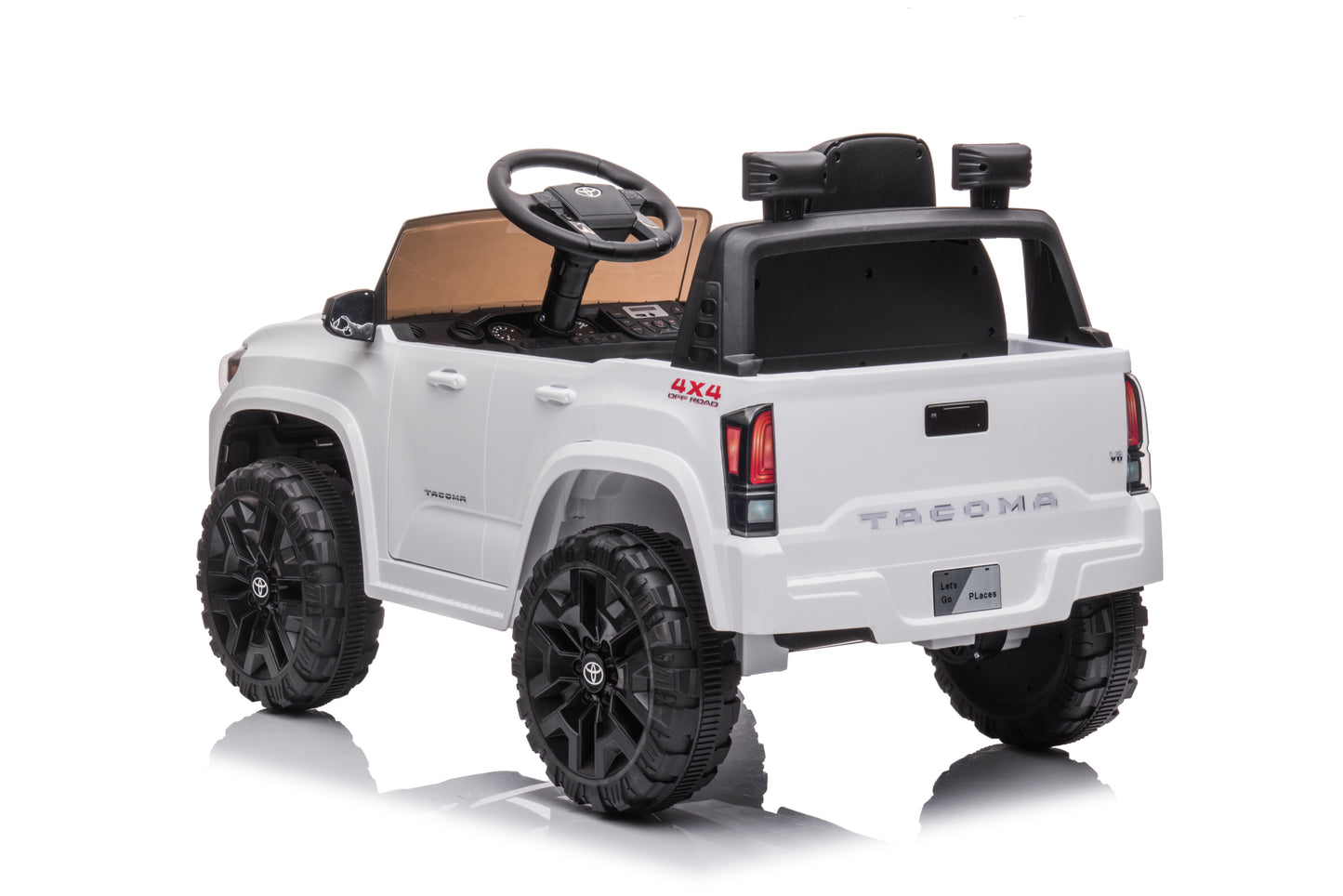 【PATENTED PRODUCT】Official Licensed Toyota Tacoma Ride-on Car, 12V Battery Powered Electric Kids Toys - Get Your Dealership Certificate Today!