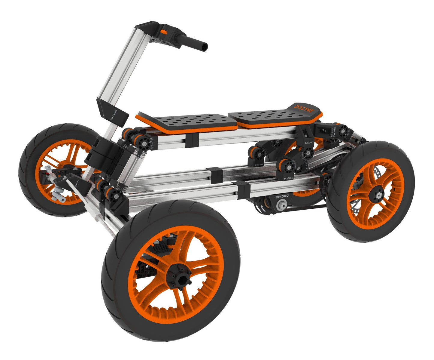 Modular Design High-Strength Material Electric Innovation Kart: Over 20 Assembly Methods, Ideal for Outdoor Sports & Parent-Child Interaction