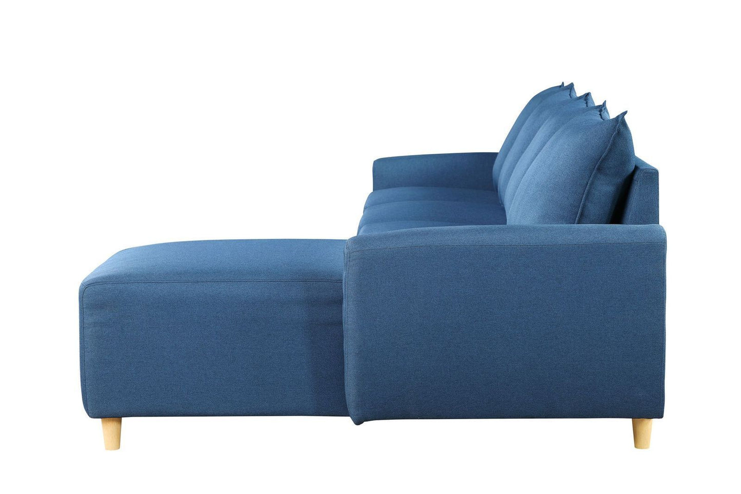 ACME Marcin Sectional Sofa: Blue Fabric, Comfortable and Stylish | 51820