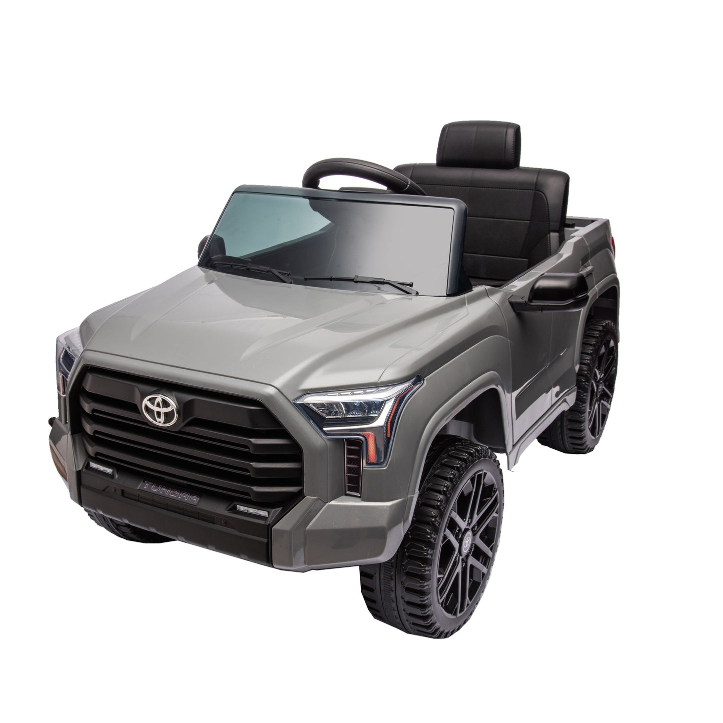 Officially Licensed Toyota Tundra Electric Pickup Car Ride-On for Kids | 12V Electric Ride-On Toy | 2.4G W/Parents Remote Control | Three Speed Adjustable | Power Display | Red