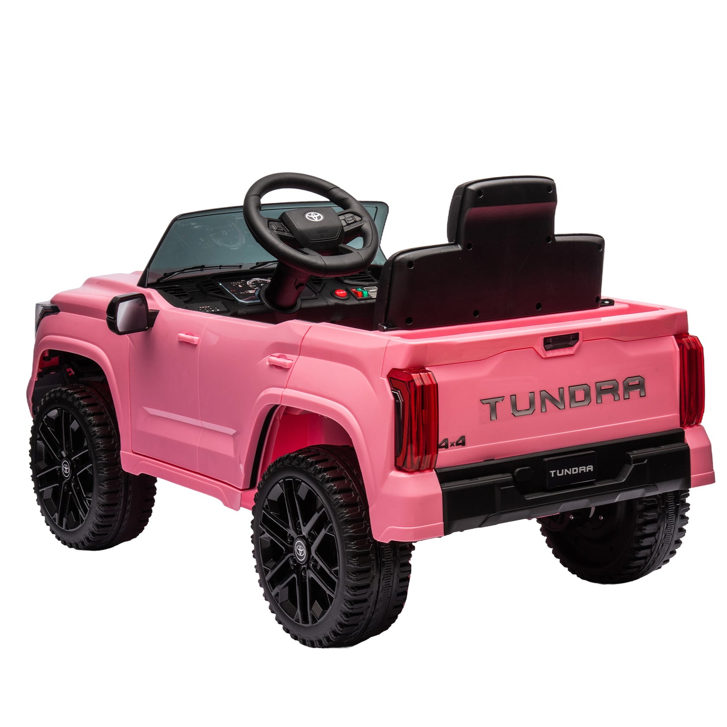 Officially Licensed Electric Toyota Tundra Pickup: 12V Ride On for Kids, 2.4G Remote Control, Three-Speed Adjustable, Power Display | Buy Now!