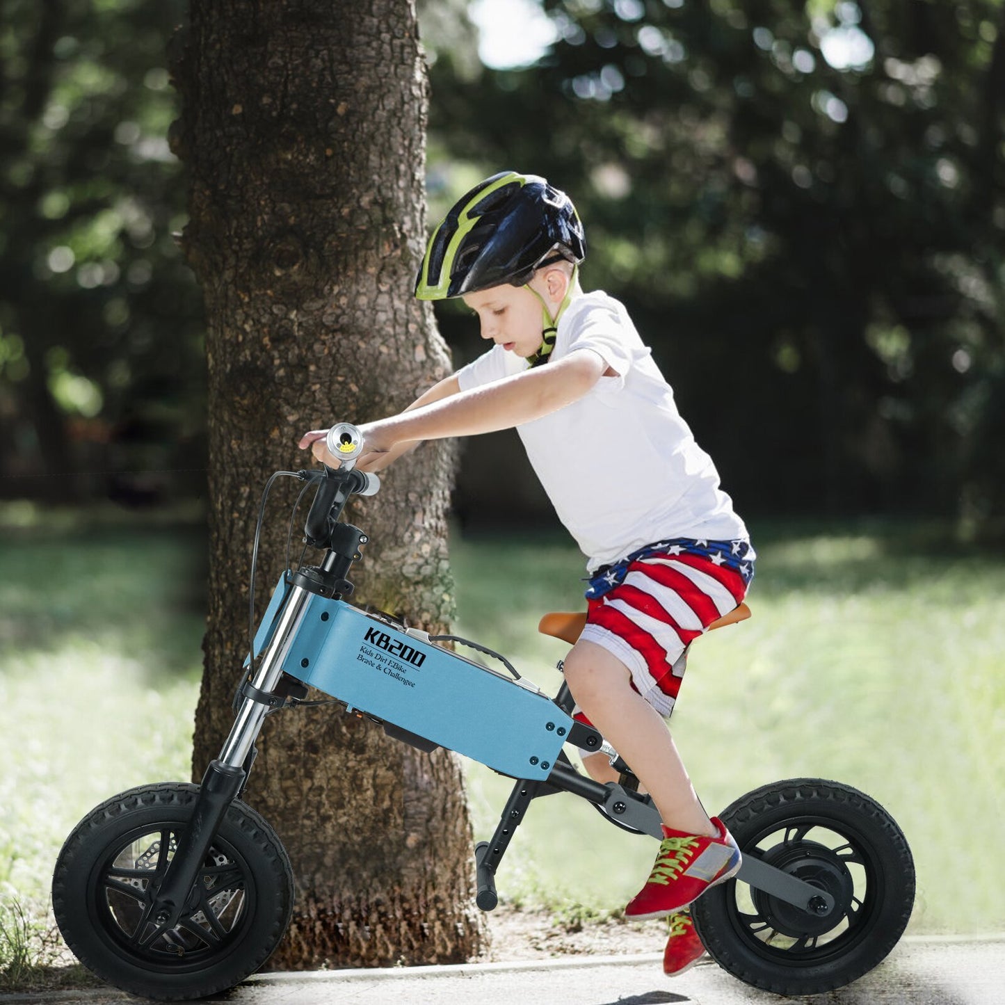 Children's Outdoor Off-Road Electric Bicycle: Durable, Safe, and Adventure-Ready, Perfect for Young Explorers - Available in Various Colors and Sizes