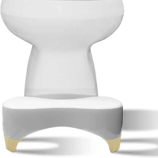 JEP 303 Adjustable Poop Stool for Bathroom - Toilet Stool & Potty Squatty Stool for Adults | Toilet Foot Stool for Adults