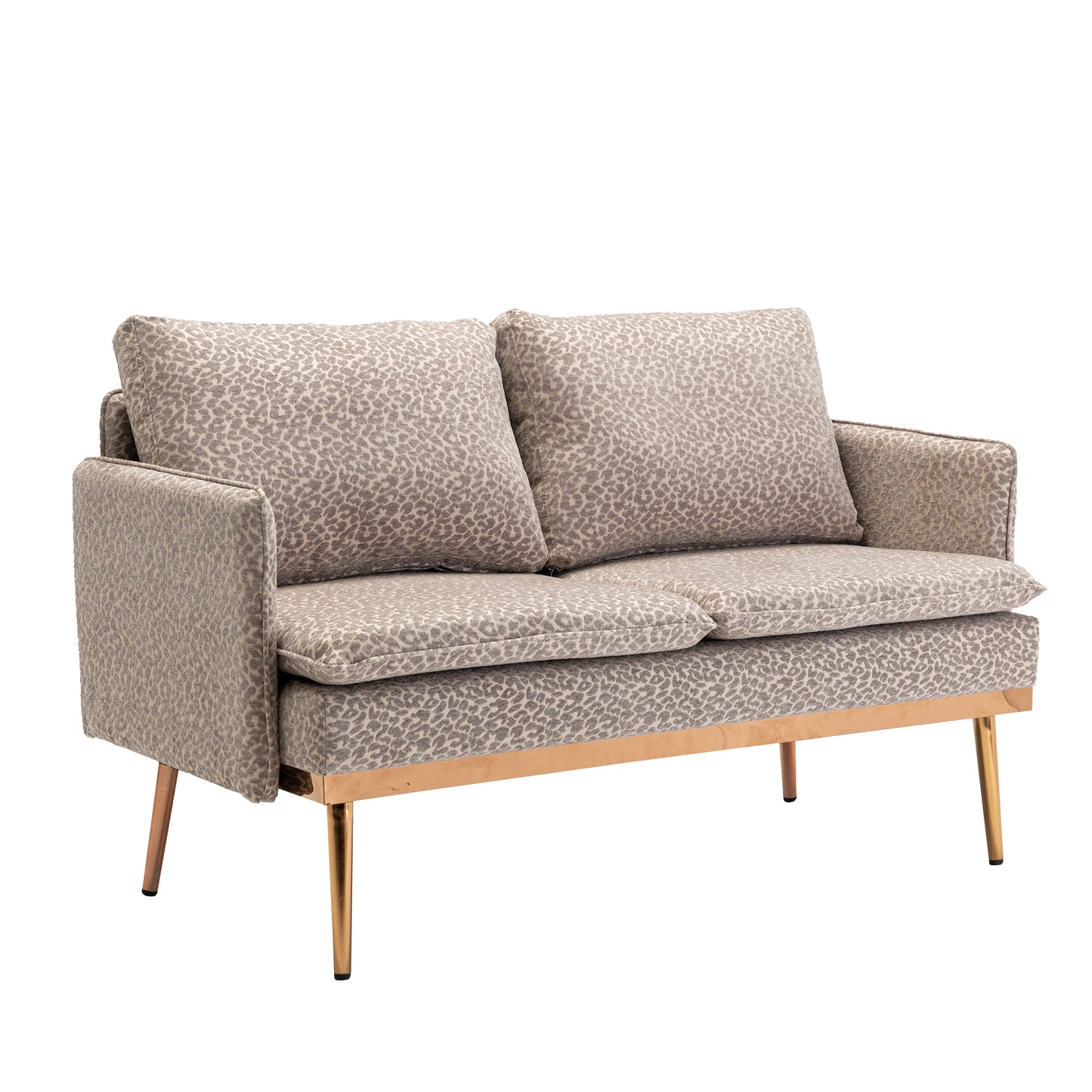 Coolmore Accent Sofa: Loveseat with Iron Feet - Stylish, Comfortable, and Durable Sofa in Various Colors and Sizes