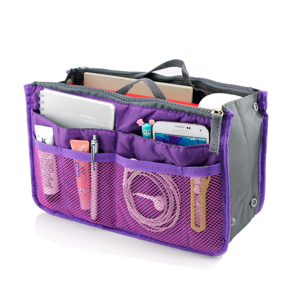 GEARONIC TM Lady Women Travel Insert Organizer Compartment Bag Handbag Purse Large Liner Tidy Bag