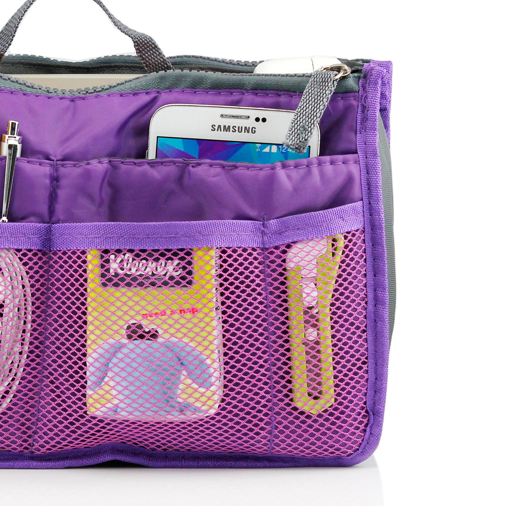 GEARONIC TM Lady Women Travel Insert Organizer Compartment Bag Handbag Purse Large Liner Tidy Bag