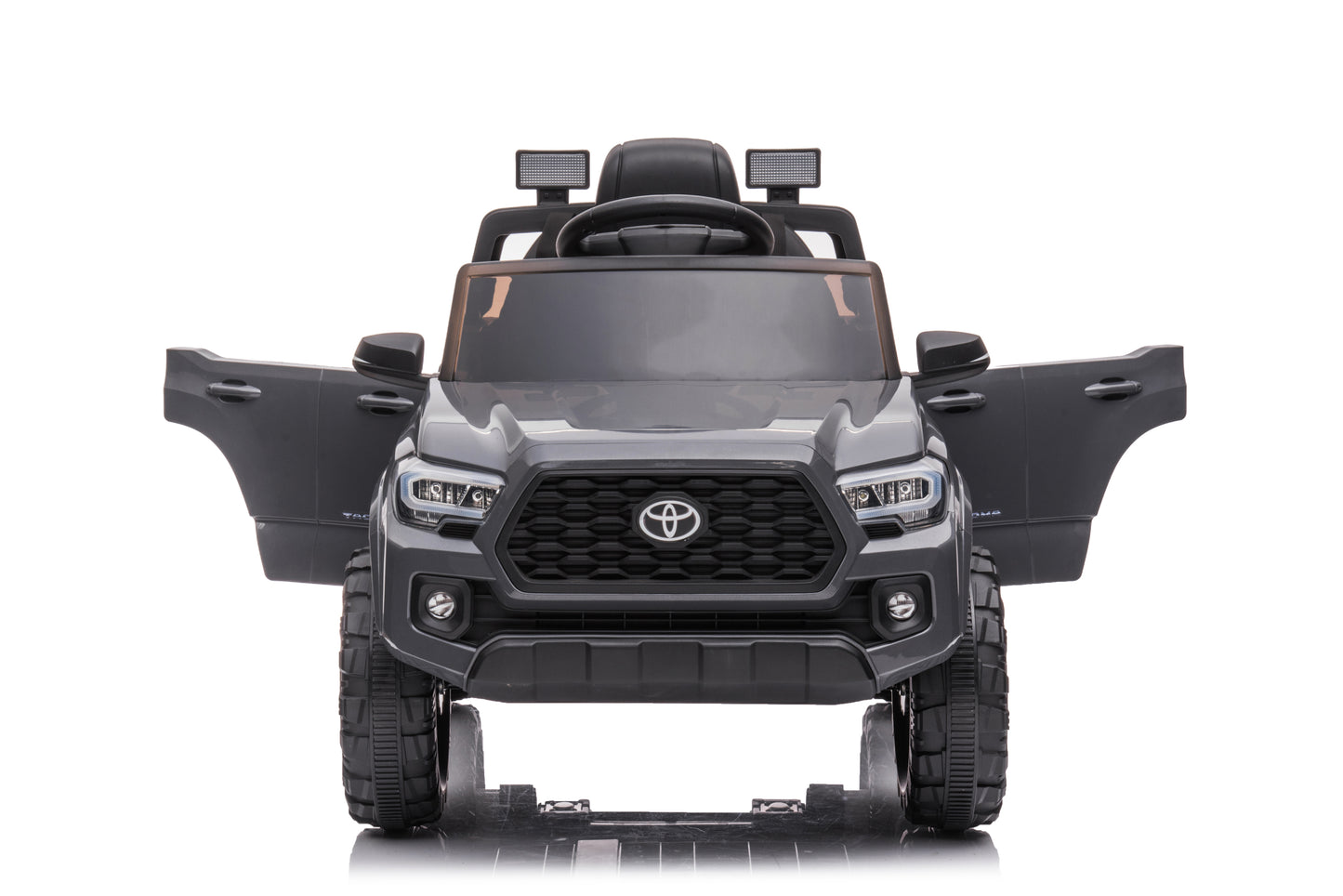 【NO BRAND NAME】12V Battery Powered Electric Kids Ride-on Car: Official Licensed Toyota Tacoma, Patented Product with Dealership Certificate Needed, Various Colors & Sizes Available