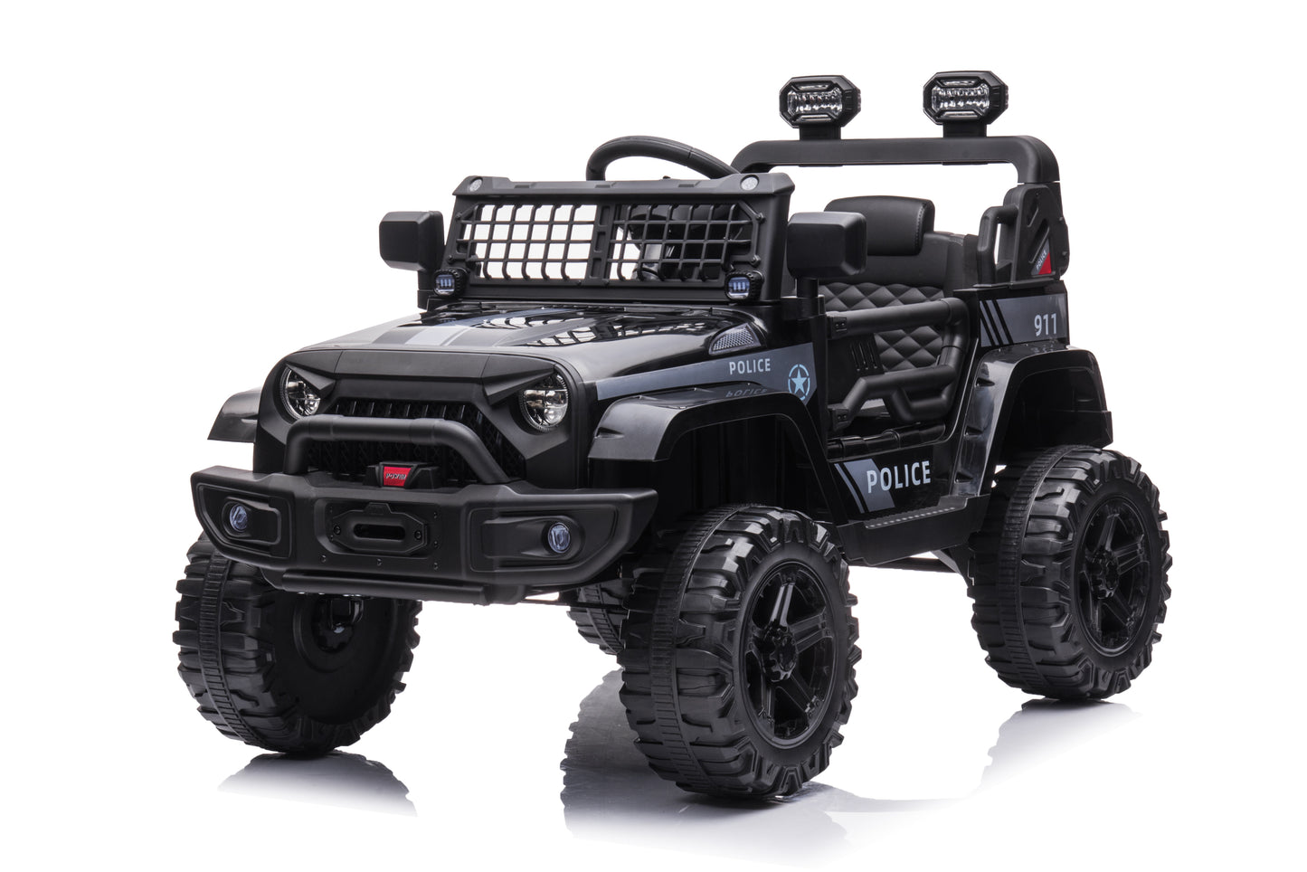 Powered Ride-On Truck, 12V Battery, Parent Remote Control, Foot Pedal, FM, LED Headlights - Fun and Safe Ride for Kids with Realistic Features and Exciting LED Lights