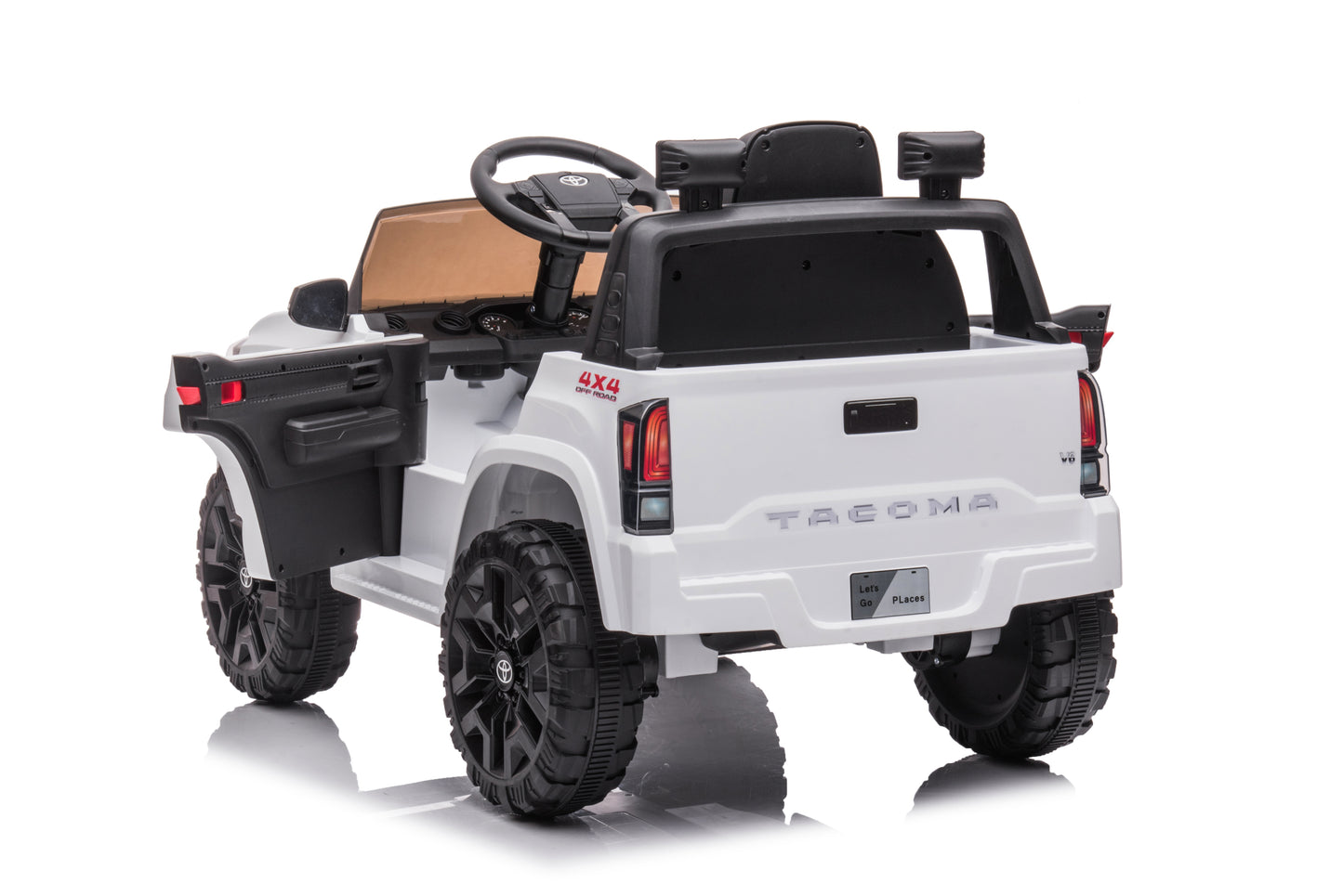 【PATENTED PRODUCT】Official Licensed Toyota Tacoma Ride-on Car, 12V Battery Powered Electric Kids Toys - Get Your Dealership Certificate Today!